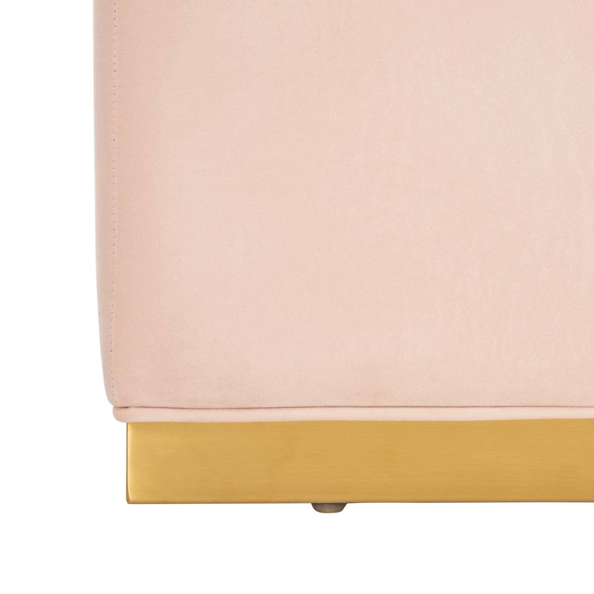 Lilith Diagonal Tufted Ottoman Light Pink - Image 6