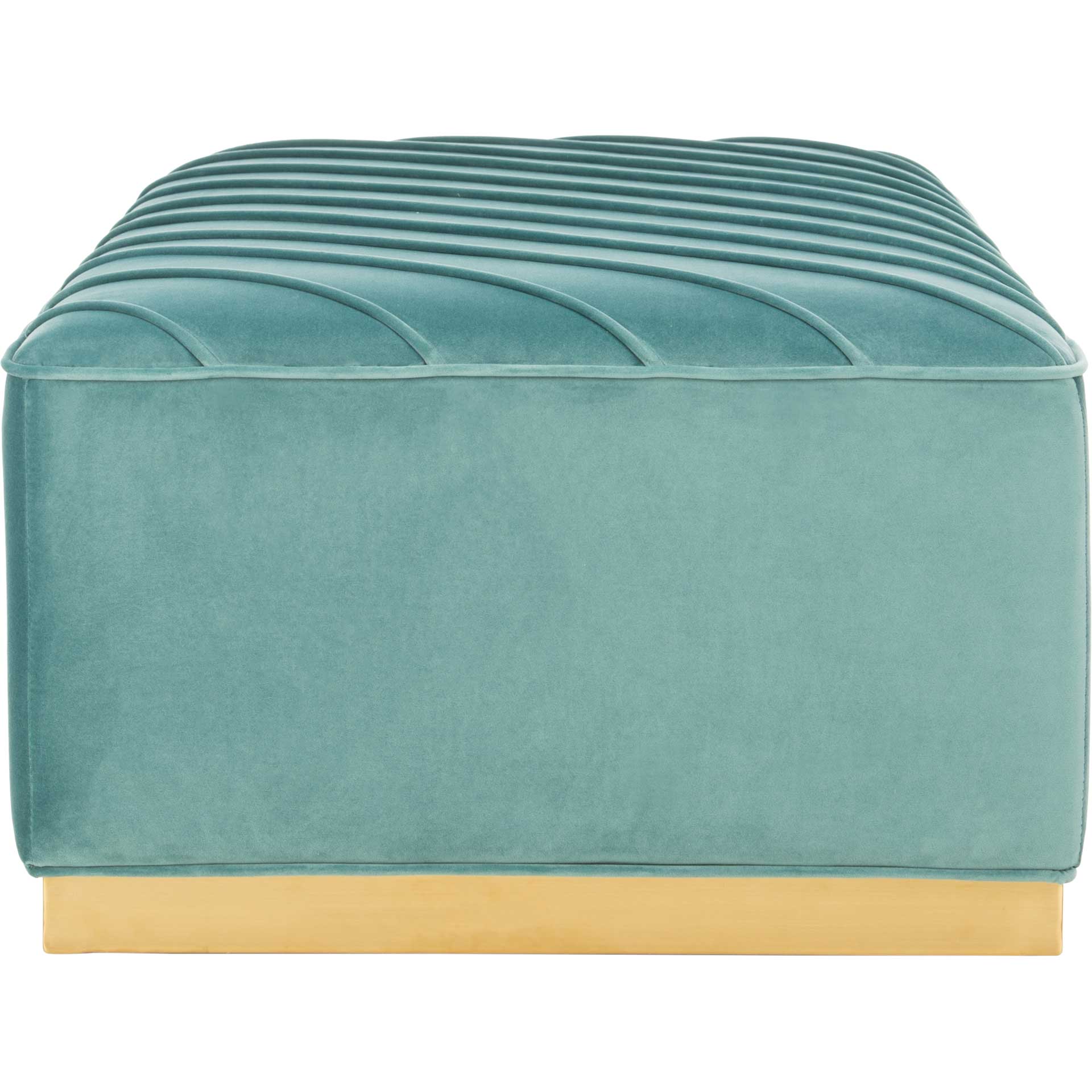 Lilith Diagonal Tufted Ottoman Seafoam - Image 3
