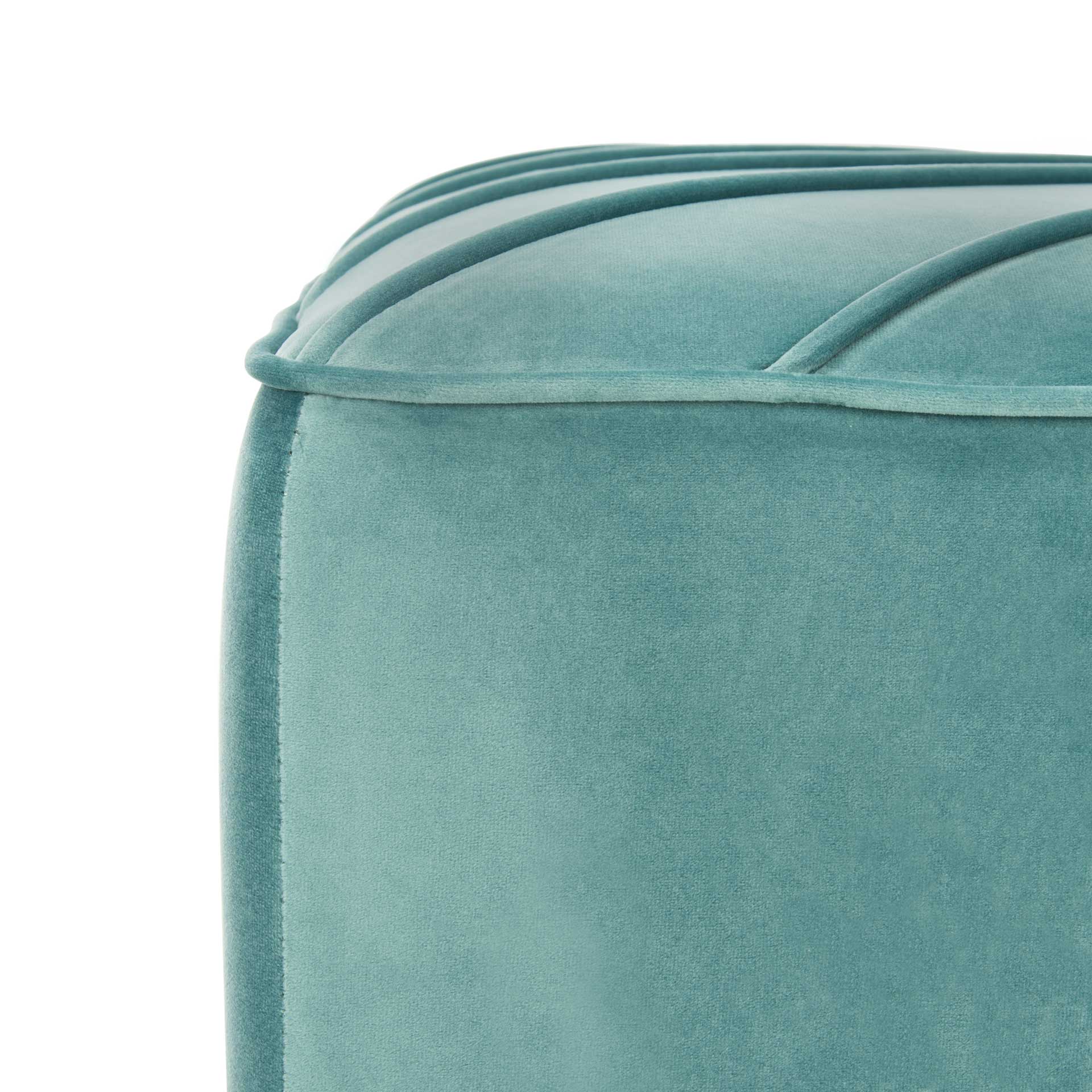 Lilith Diagonal Tufted Ottoman Seafoam - Image 5