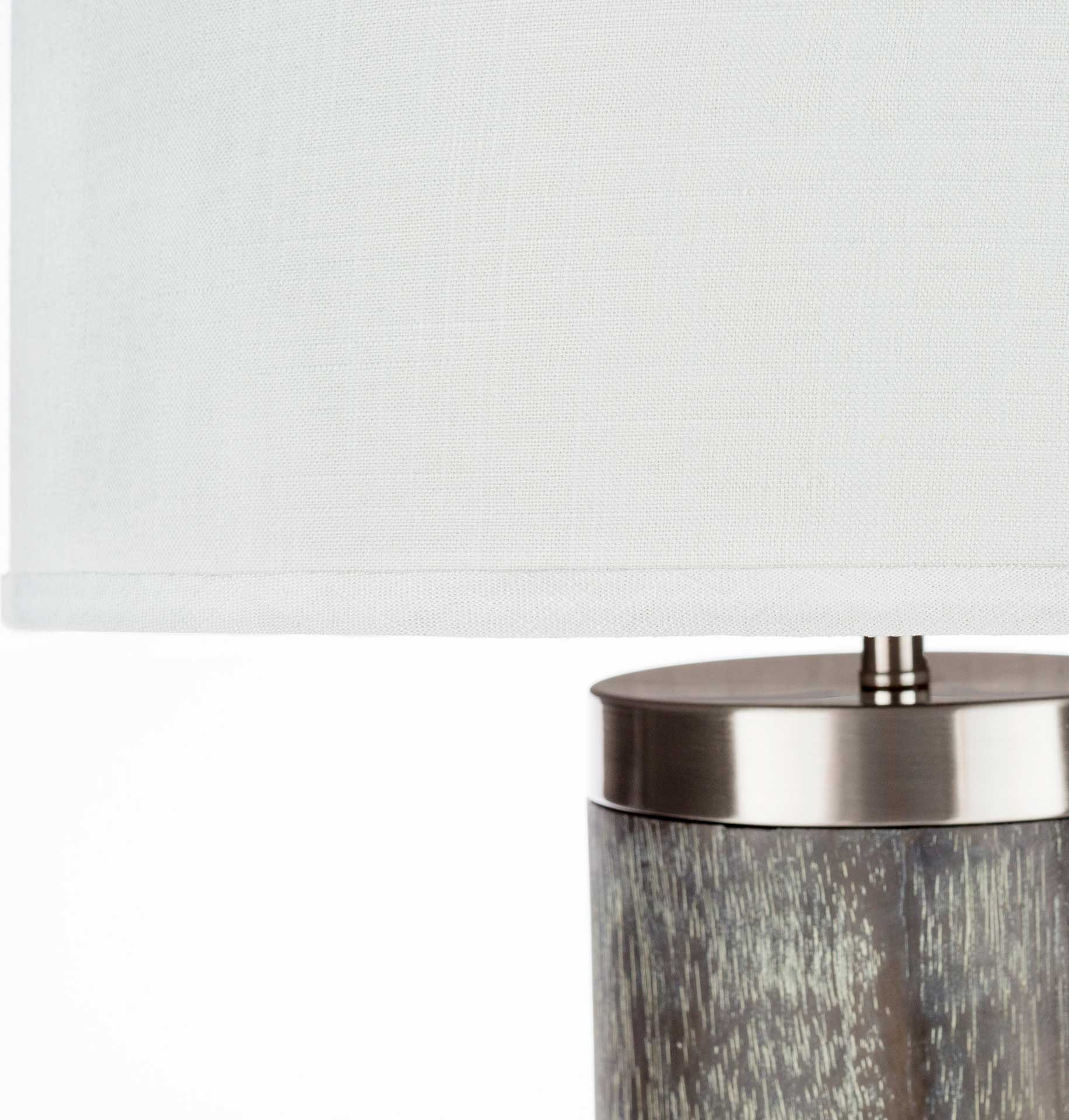 Lilith Table Lamp Charcoal/White/Slate - Image 3