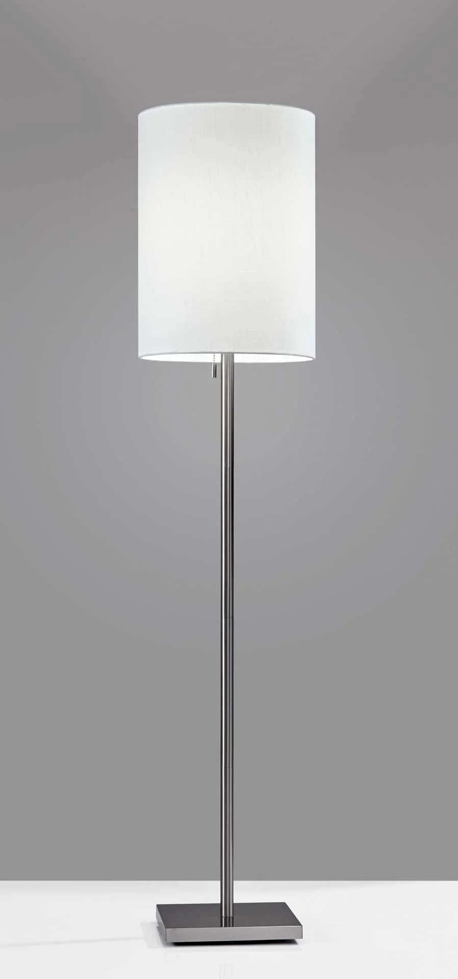 Lille Floor Lamp Brushed Steel - Image 2