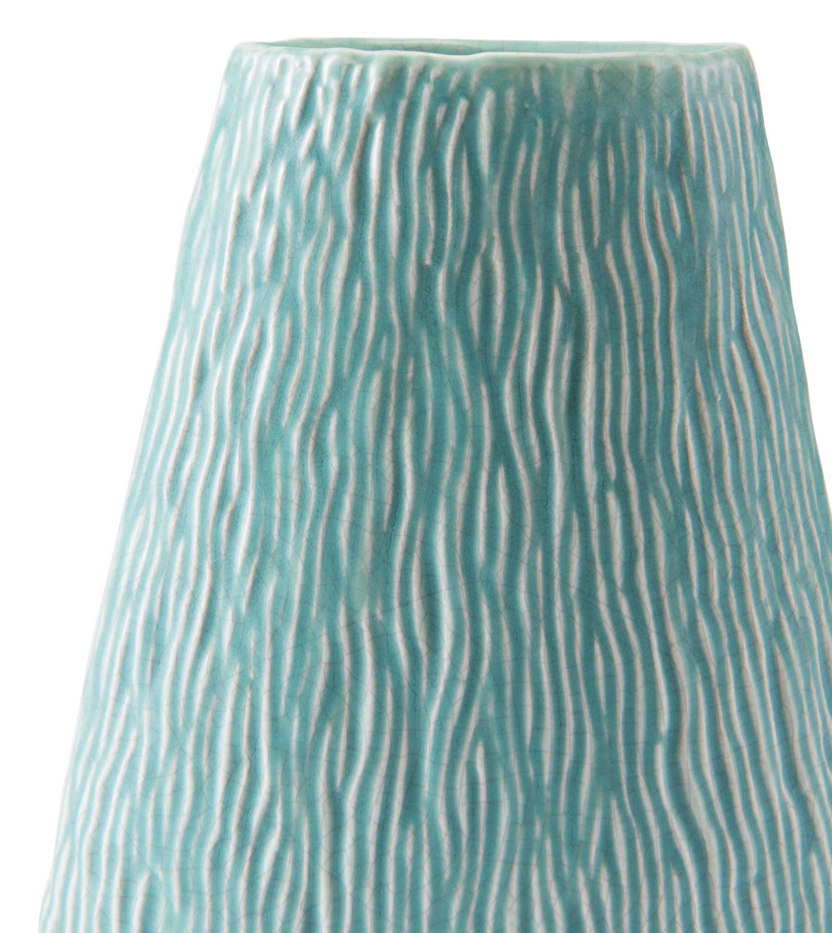 Lineal Vase Matte Green - Image 3