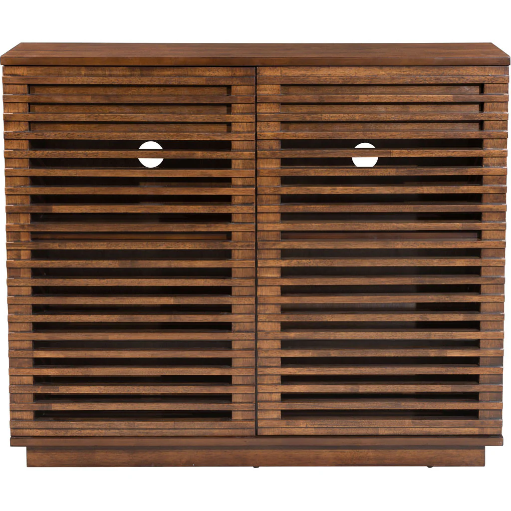 Linear Tall Console Walnut - Image 3