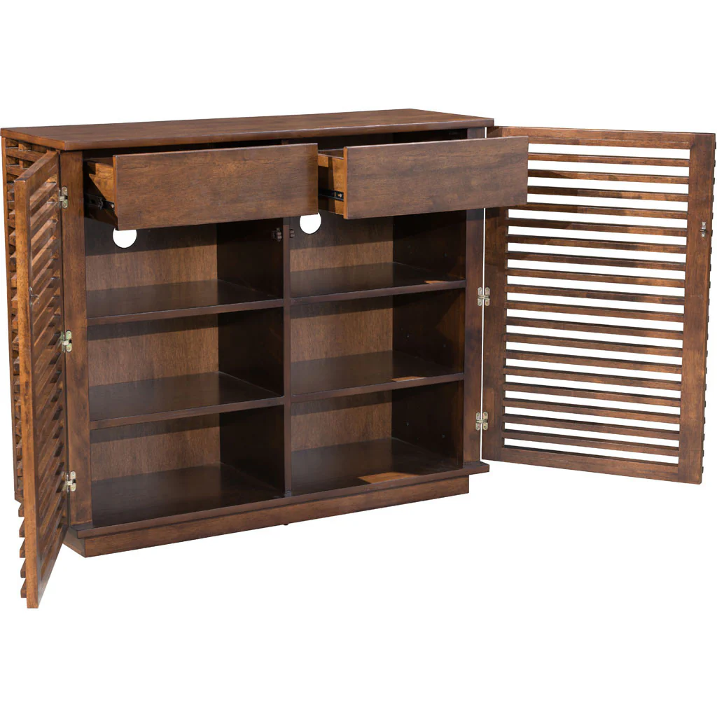 Linear Tall Console Walnut - Image 5