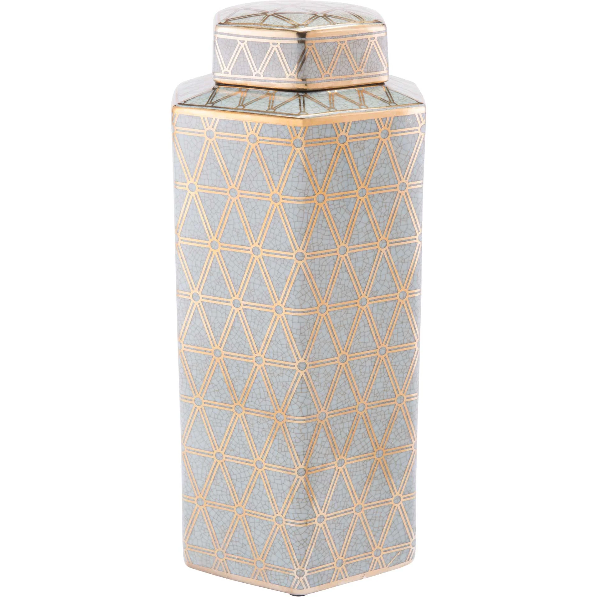 Link Covered Jar Gold/Blue - Image 2