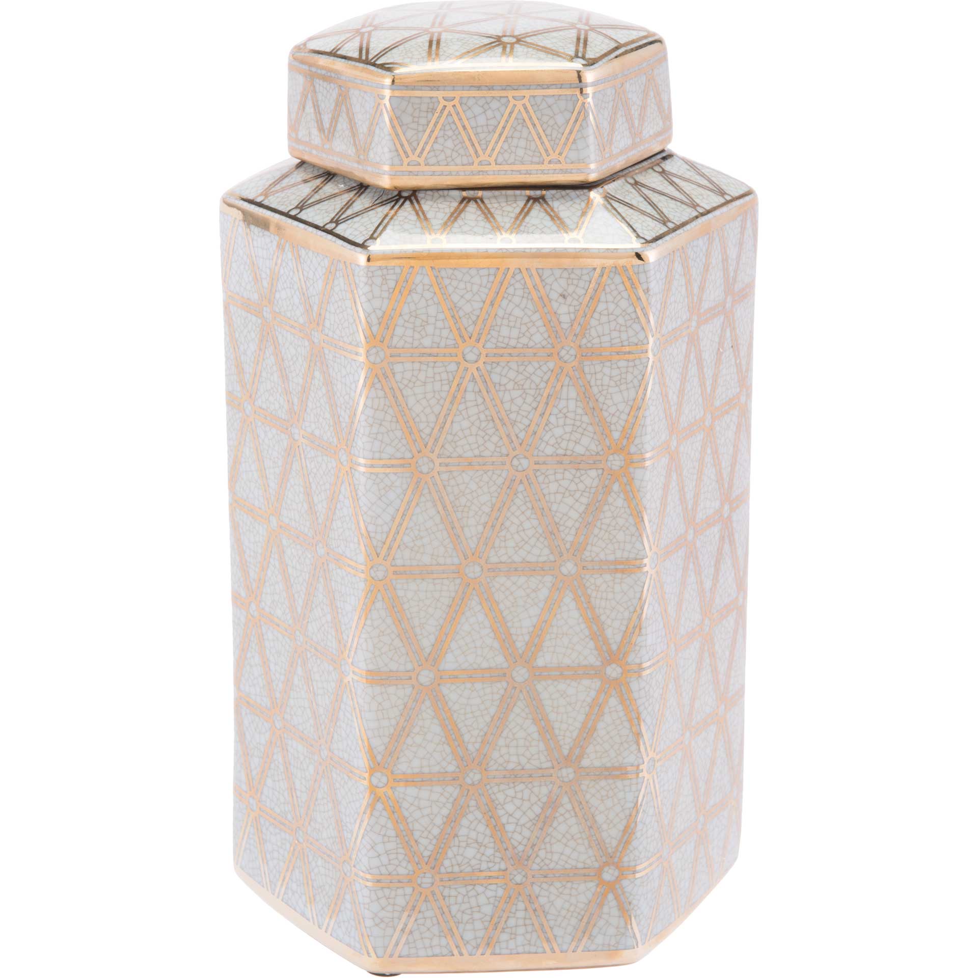 Link Covered Jar Gold/Blue - Image 3