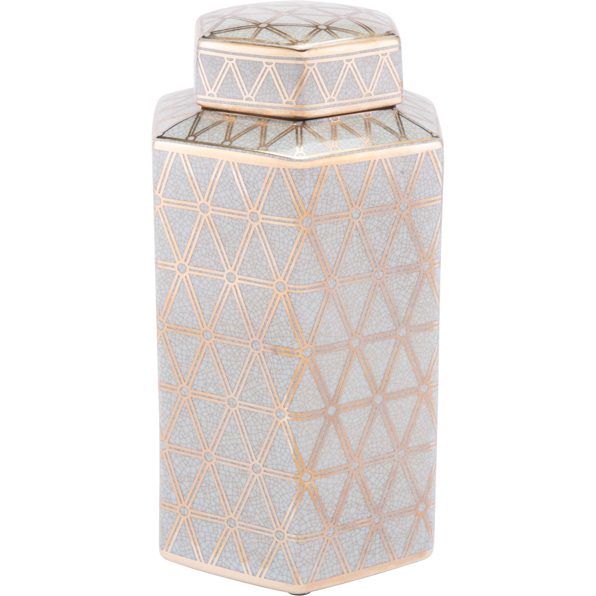 Link Covered Jar Gold/Blue - Image 4