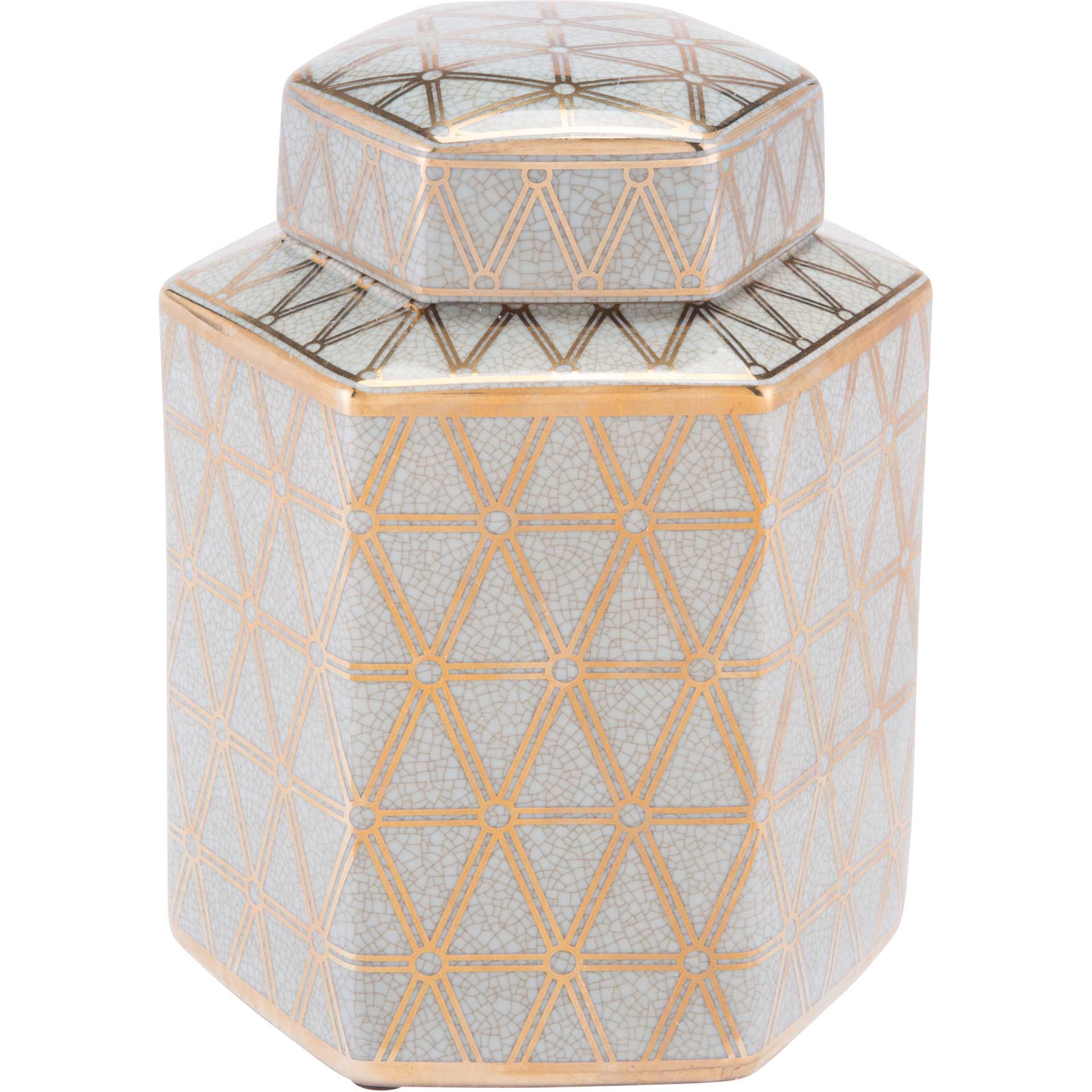 Link Covered Jar Gold/Blue - Image 5