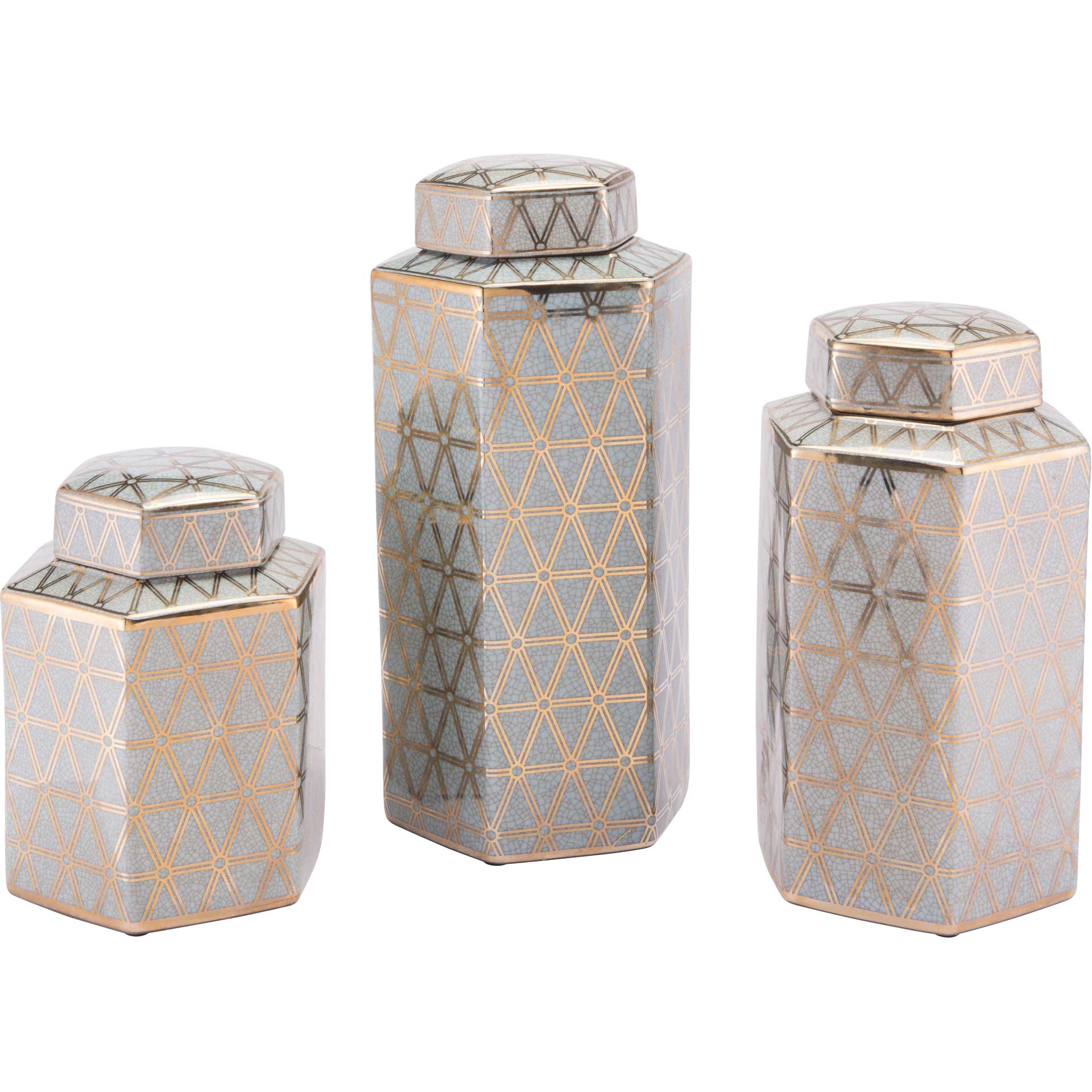 Link Covered Jar Gold/Blue - Image 7