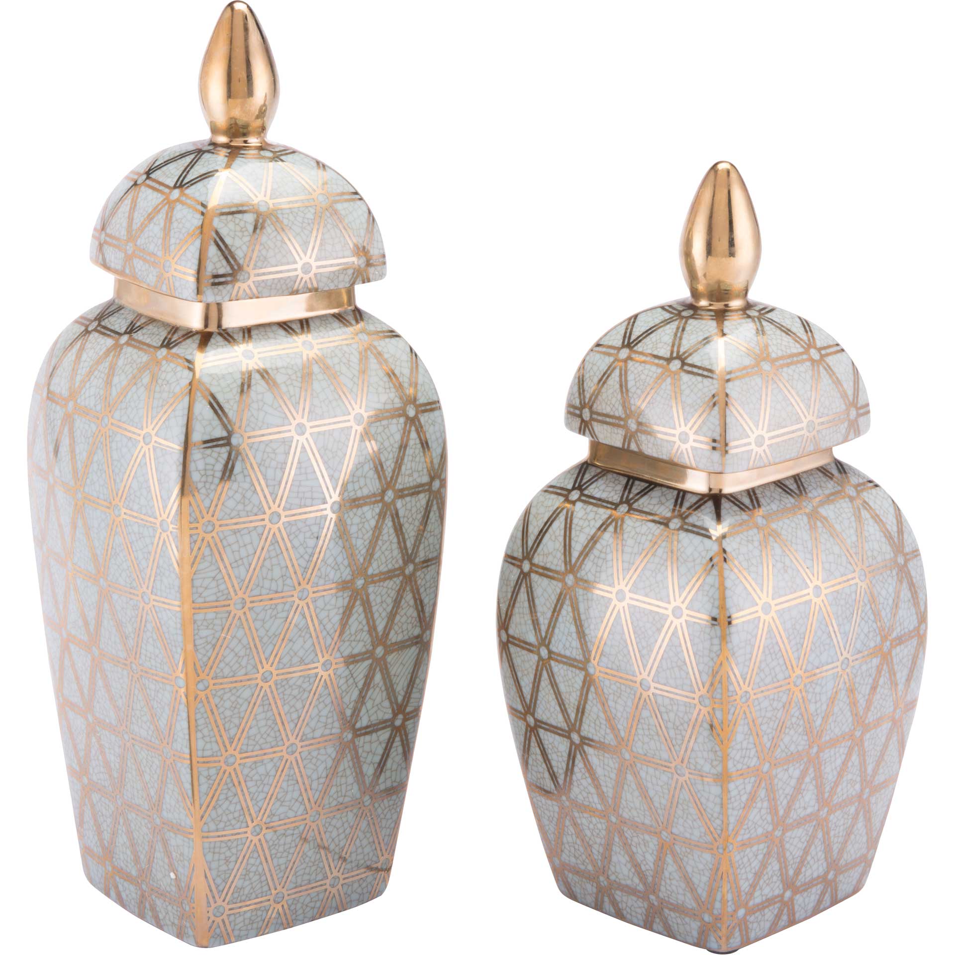 Link Temple Jar Gold/Blue - Image 5