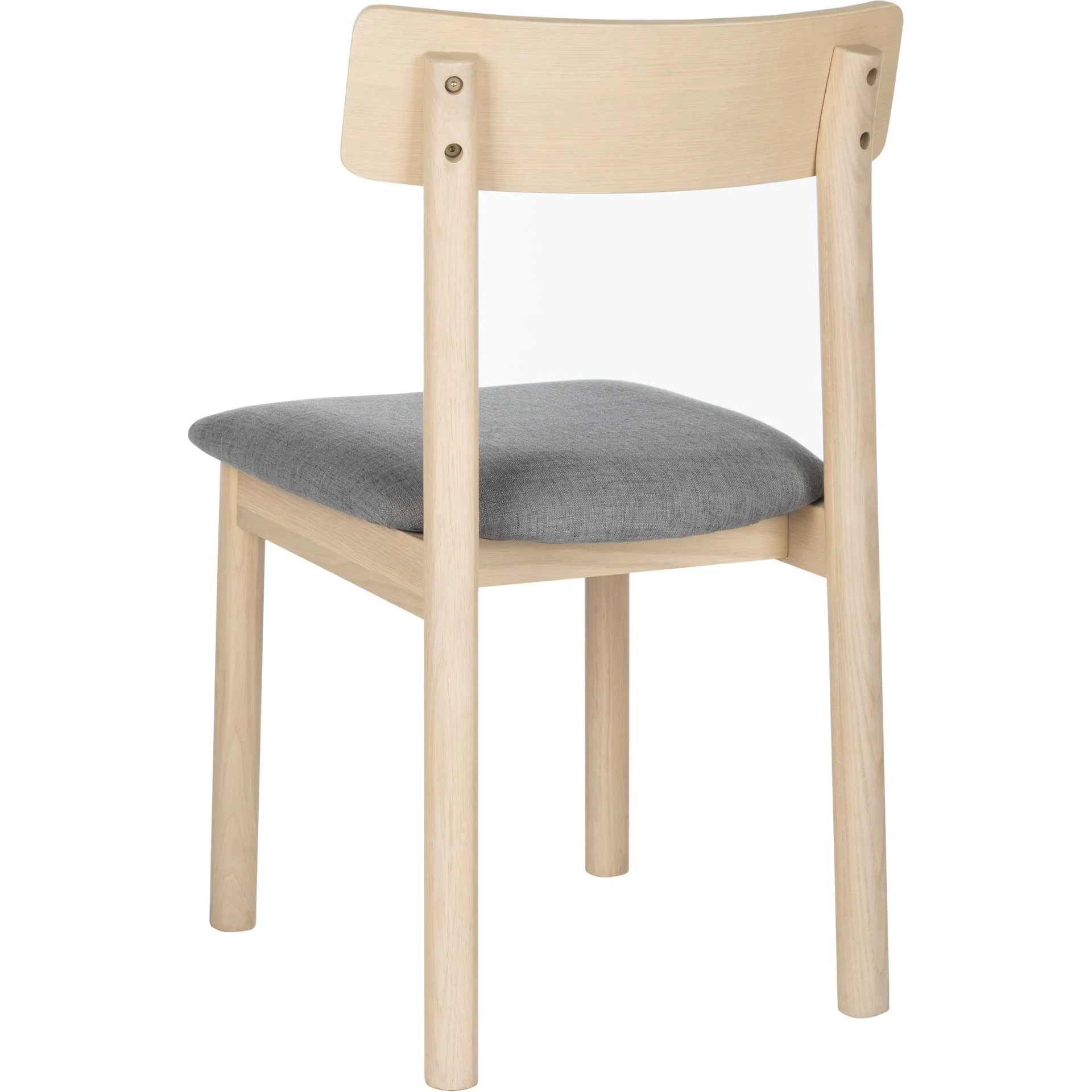 Lisbon Dining Chair White Oak/Gray (Set of 2) - Image 6