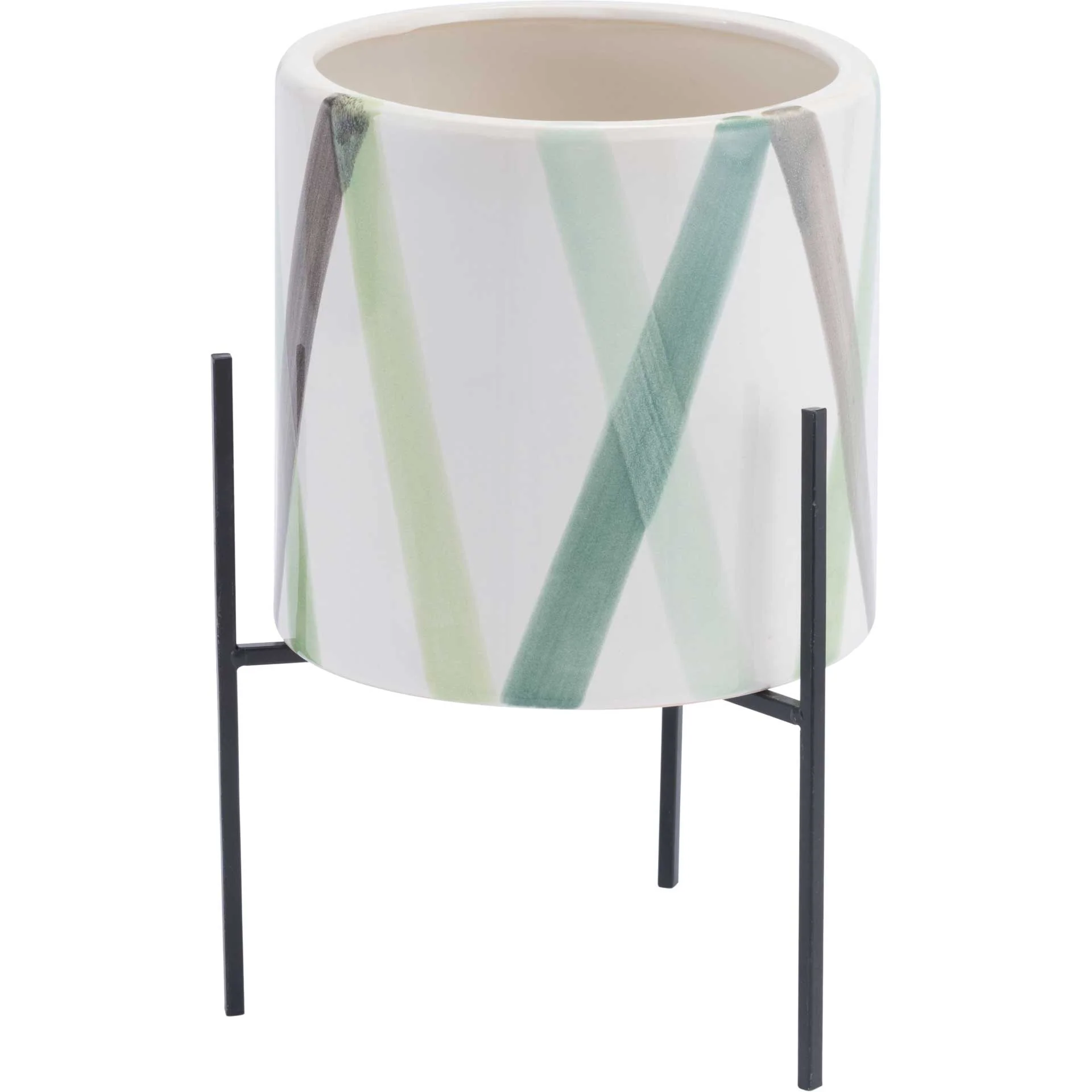 Litoral Planter Green/White - Image 3