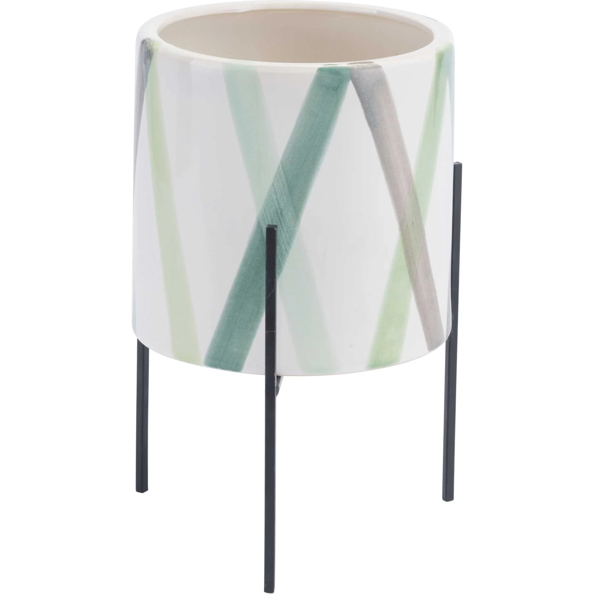 Litoral Planter Green/White - Image 4