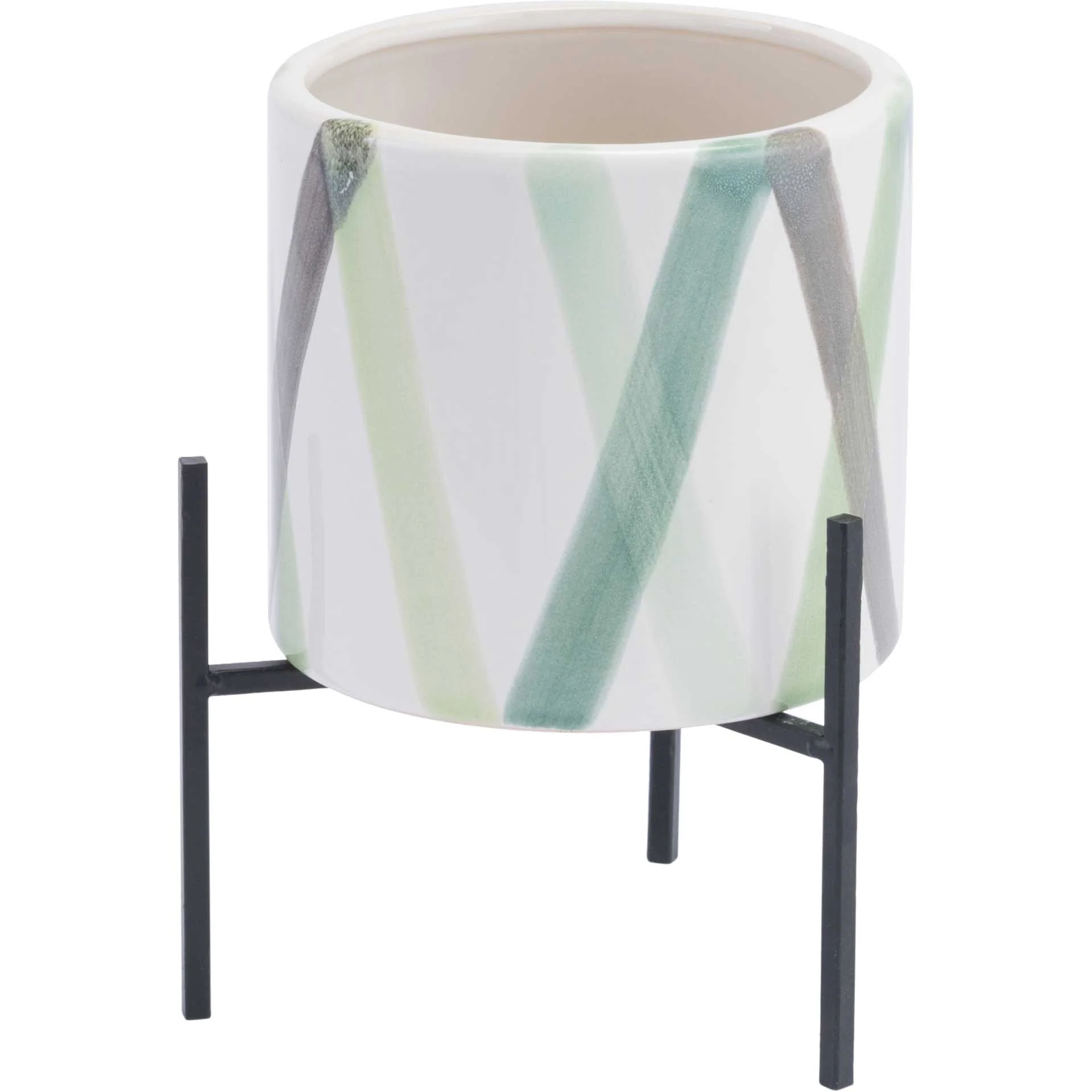 Litoral Planter Green/White - Image 6