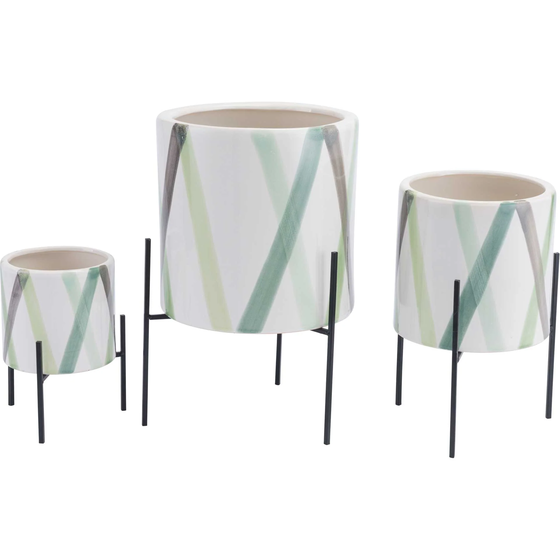 Litoral Planter Green/White - Image 7