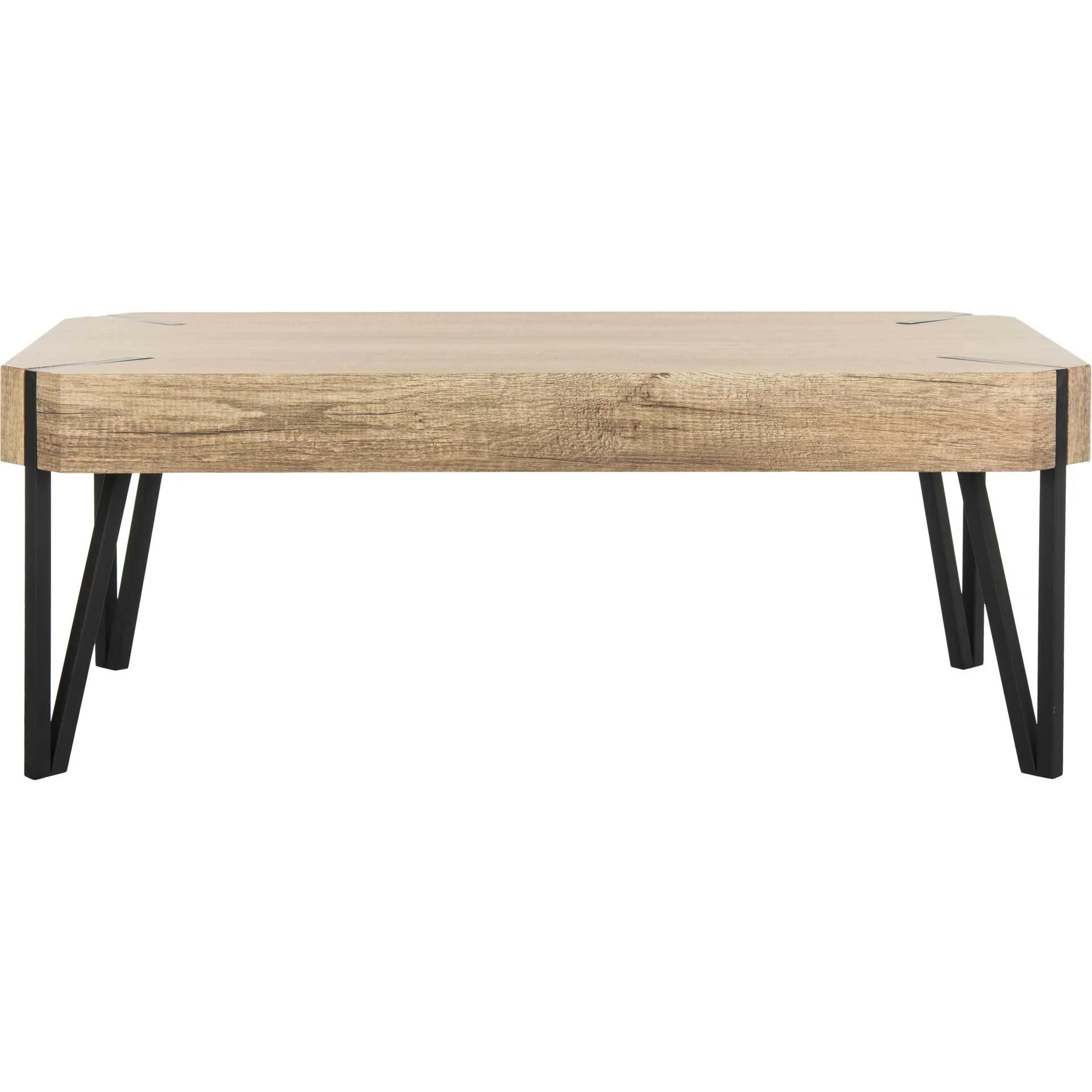 Livia Wood Top Coffee Table - Image 2