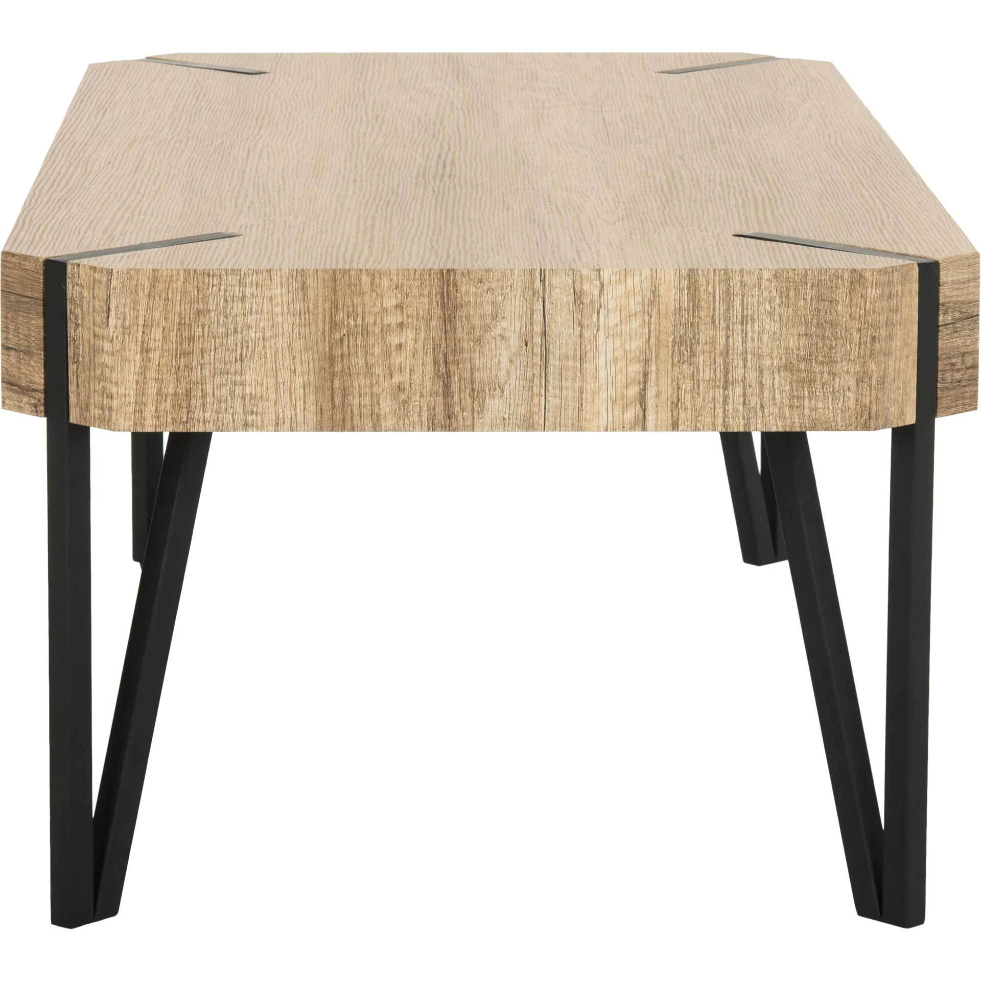 Livia Wood Top Coffee Table - Image 3