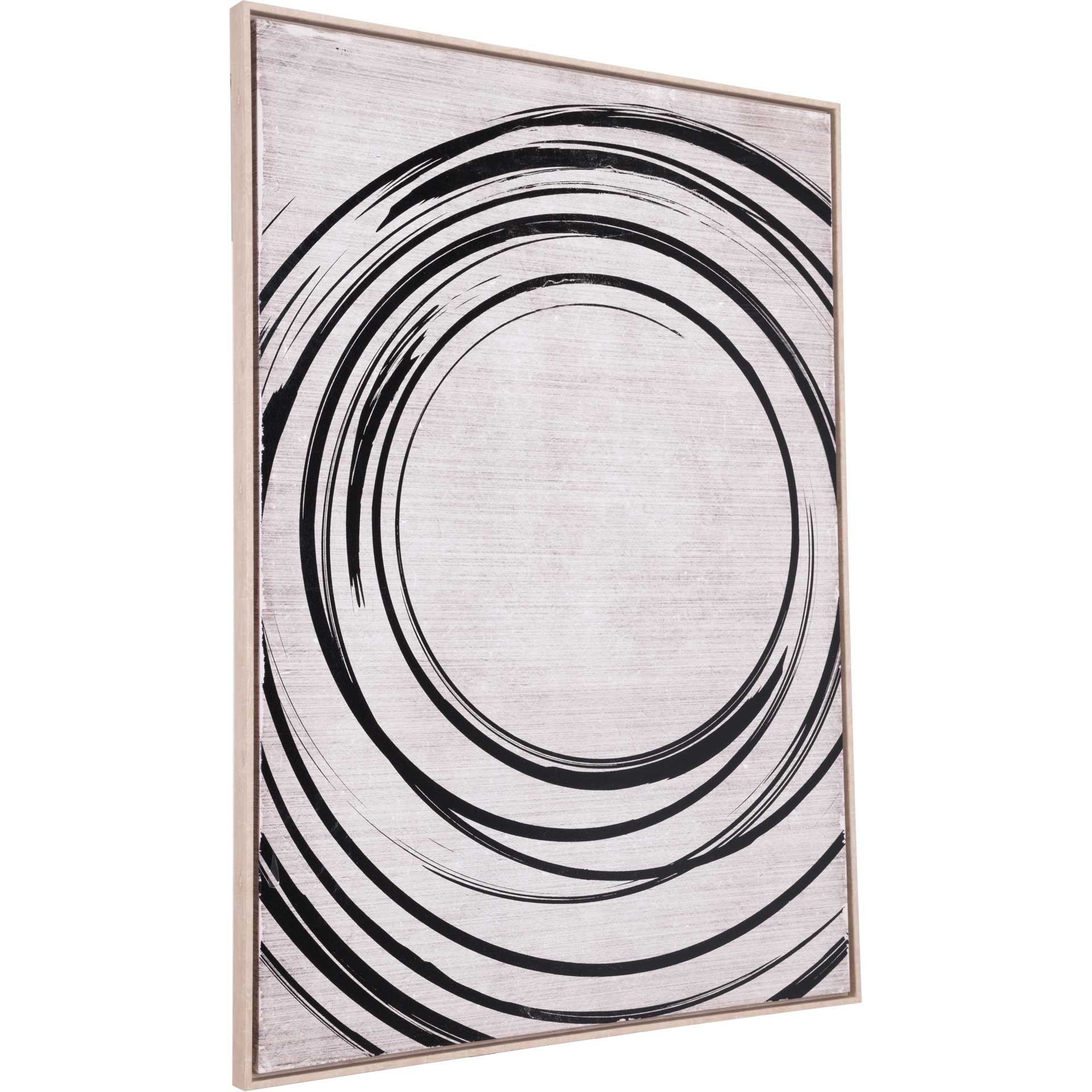 Living Circle Canvas Black/Cream - Image 2