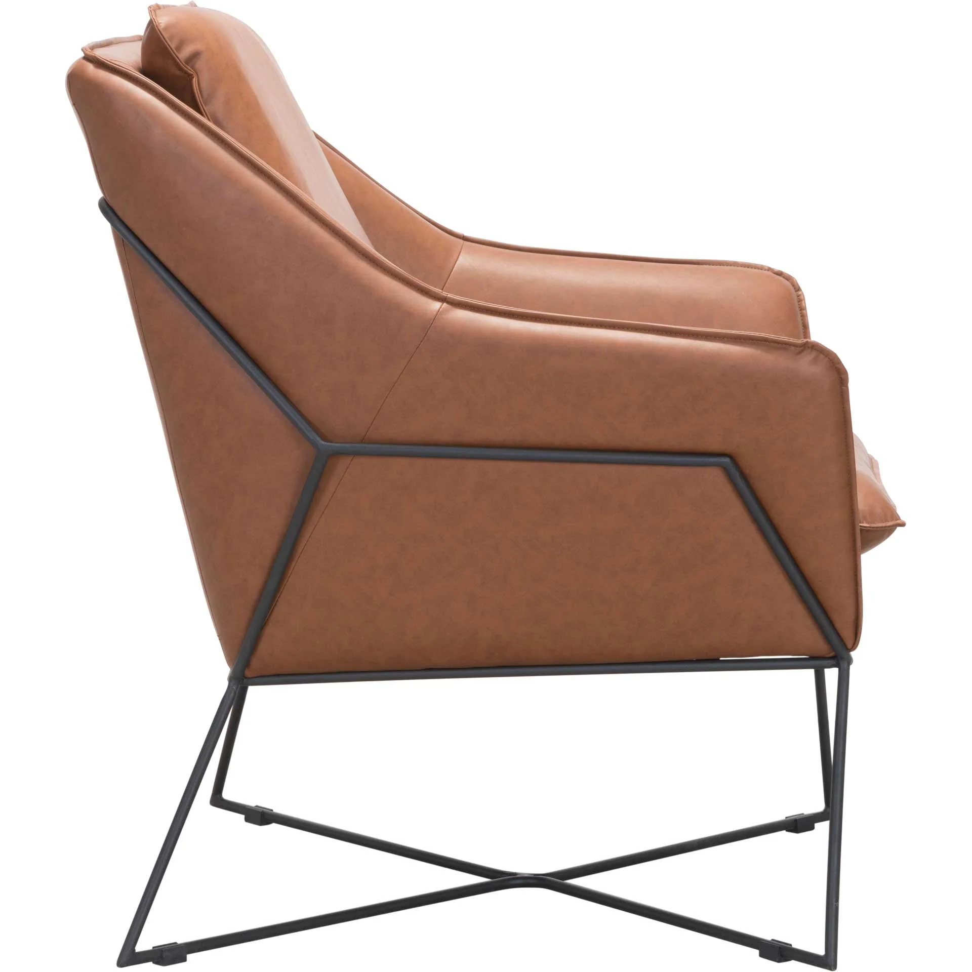Livingston Lounge Chair Saddle - Image 2