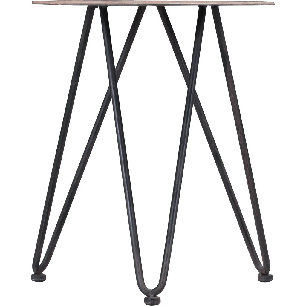 Livorno Side Table Distressed Natural - Image 3
