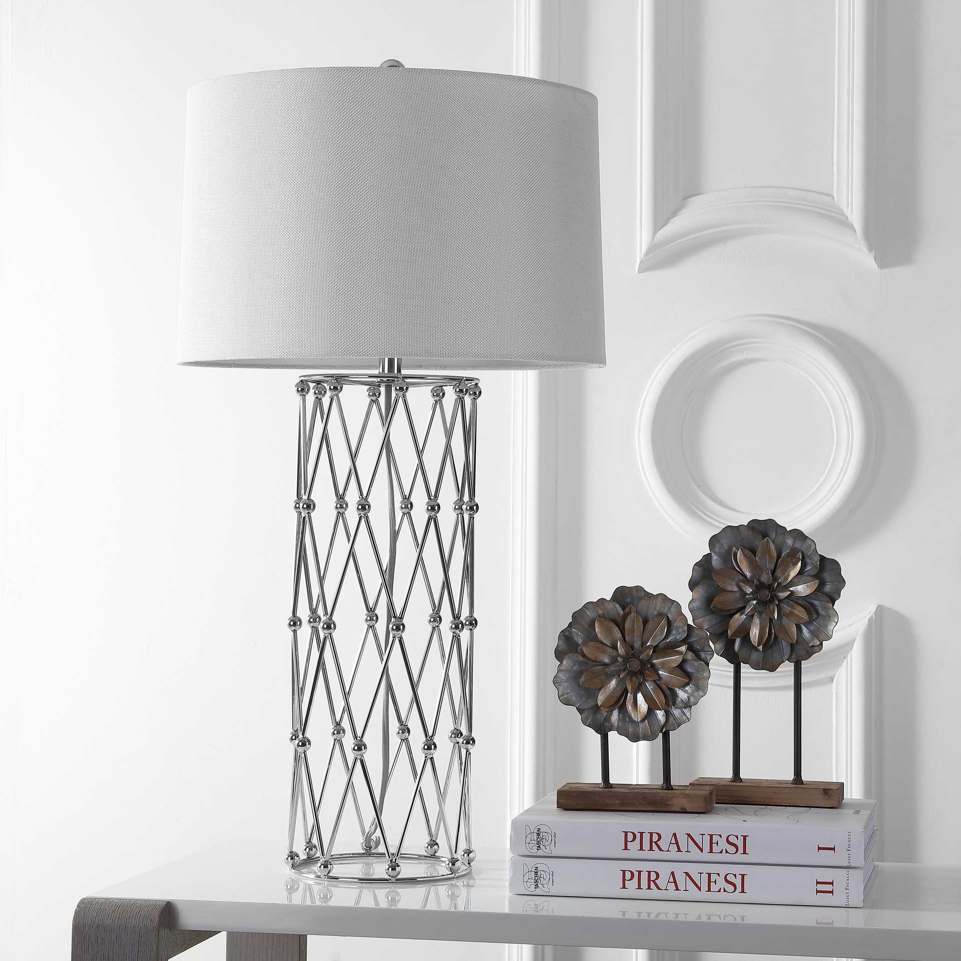 Lizbeth Table Lamp Silver - Image 3