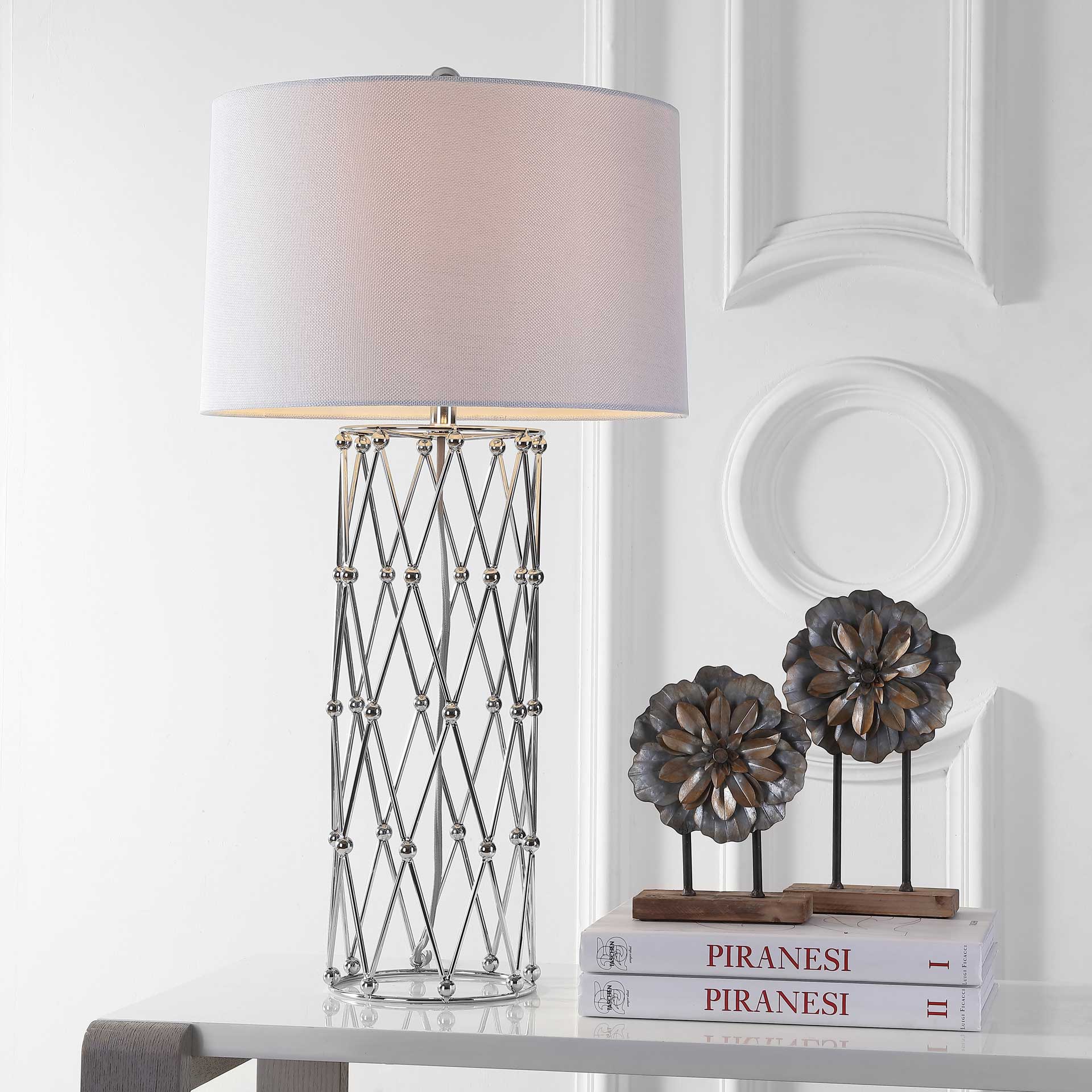 Lizbeth Table Lamp Silver - Image 4