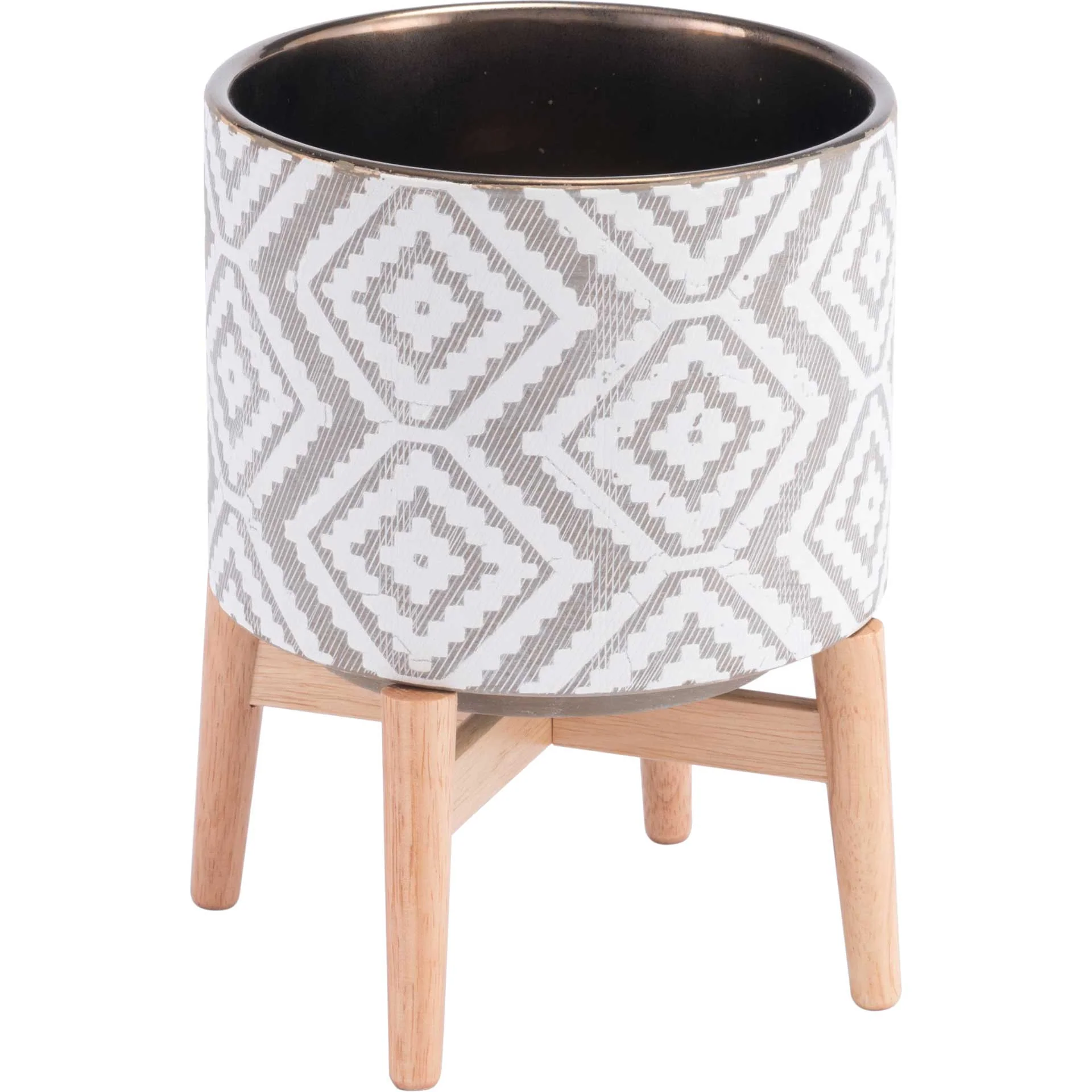 Llano Planter Gray/White - Image 3