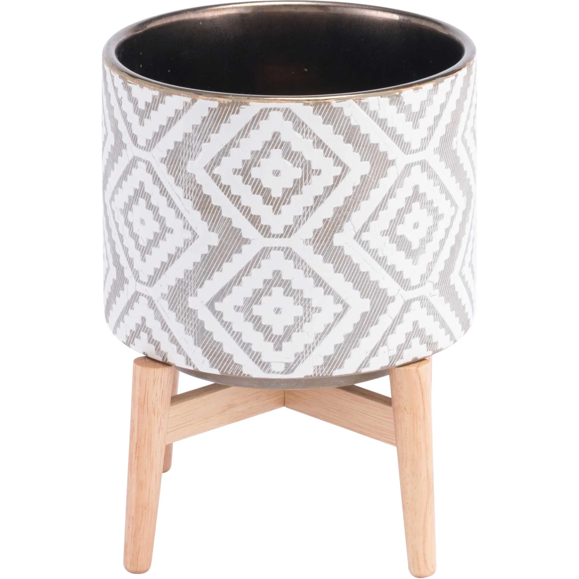 Llano Planter Gray/White - Image 4