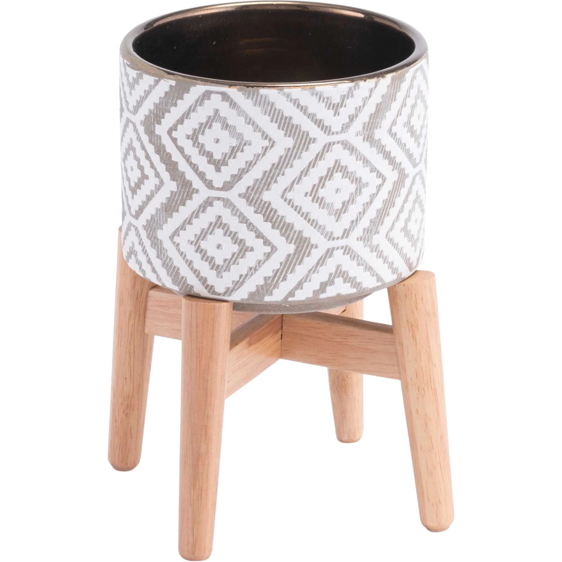 Llano Planter Gray/White - Image 5