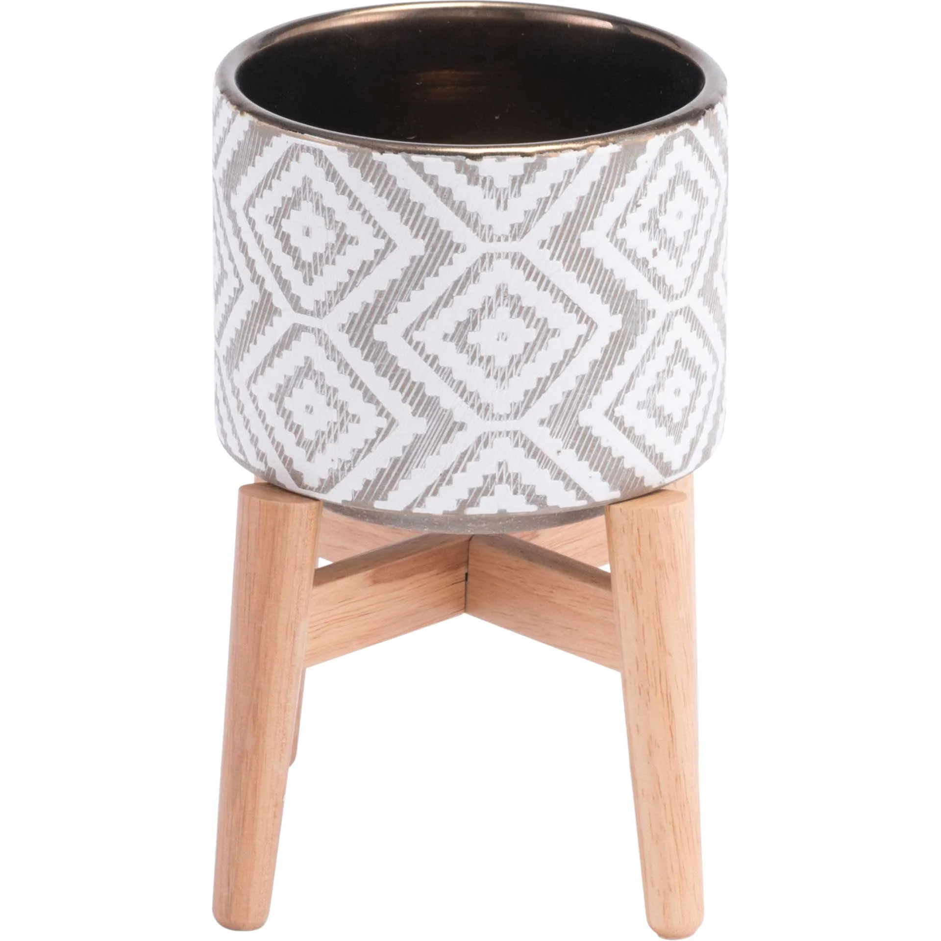 Llano Planter Gray/White - Image 6