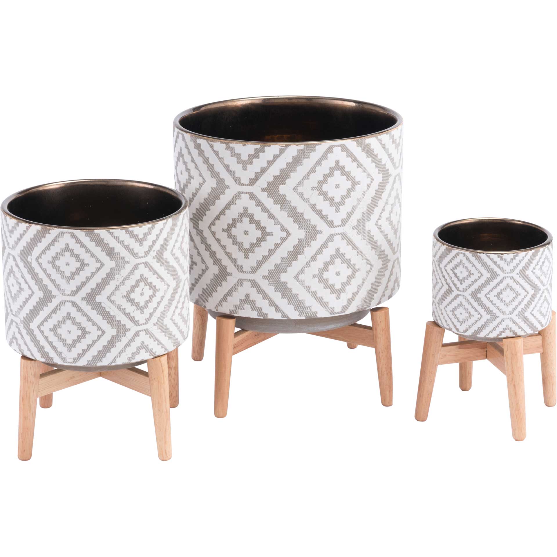 Llano Planter Gray/White - Image 7