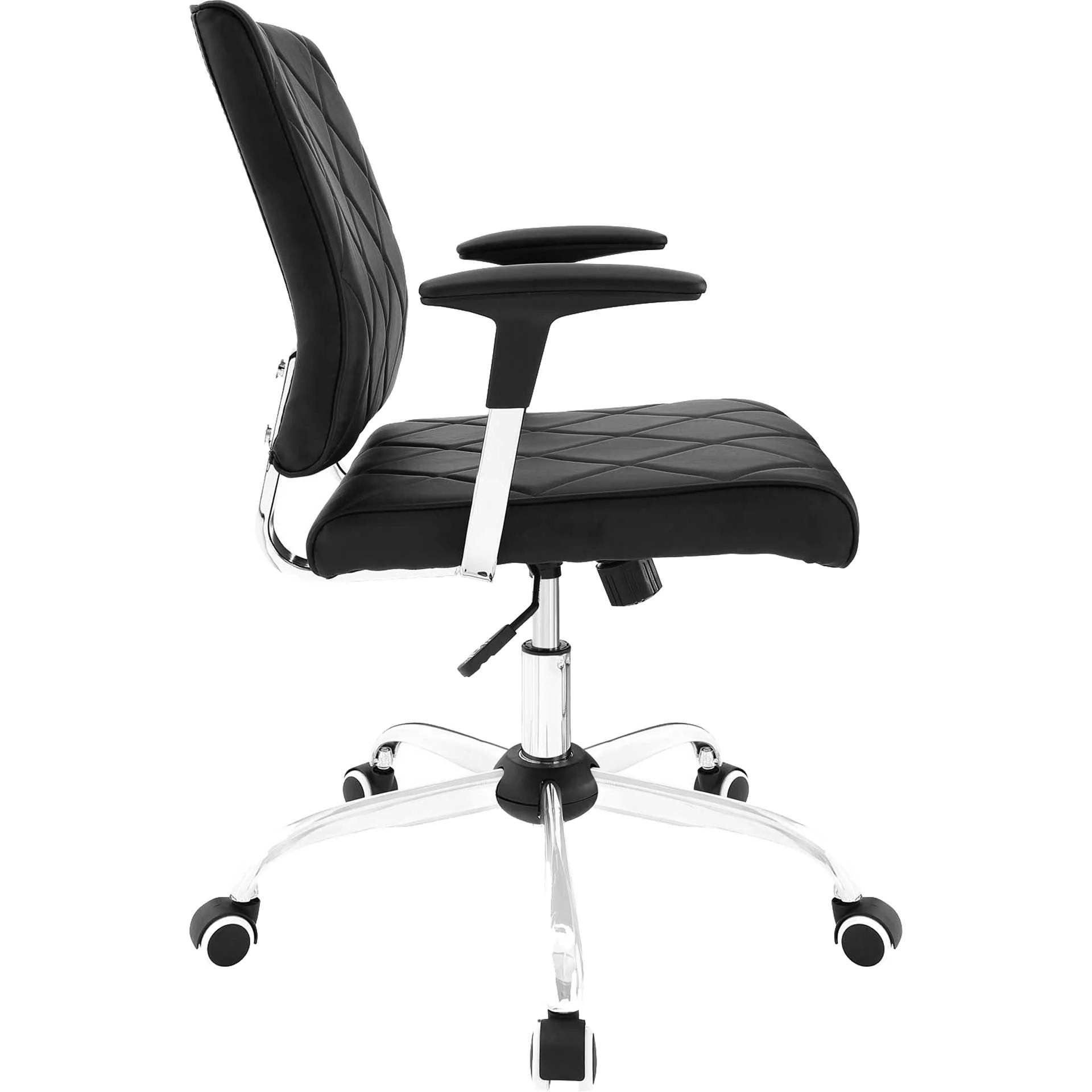 Lochsa Vinyl Office Chair Black - Image 2