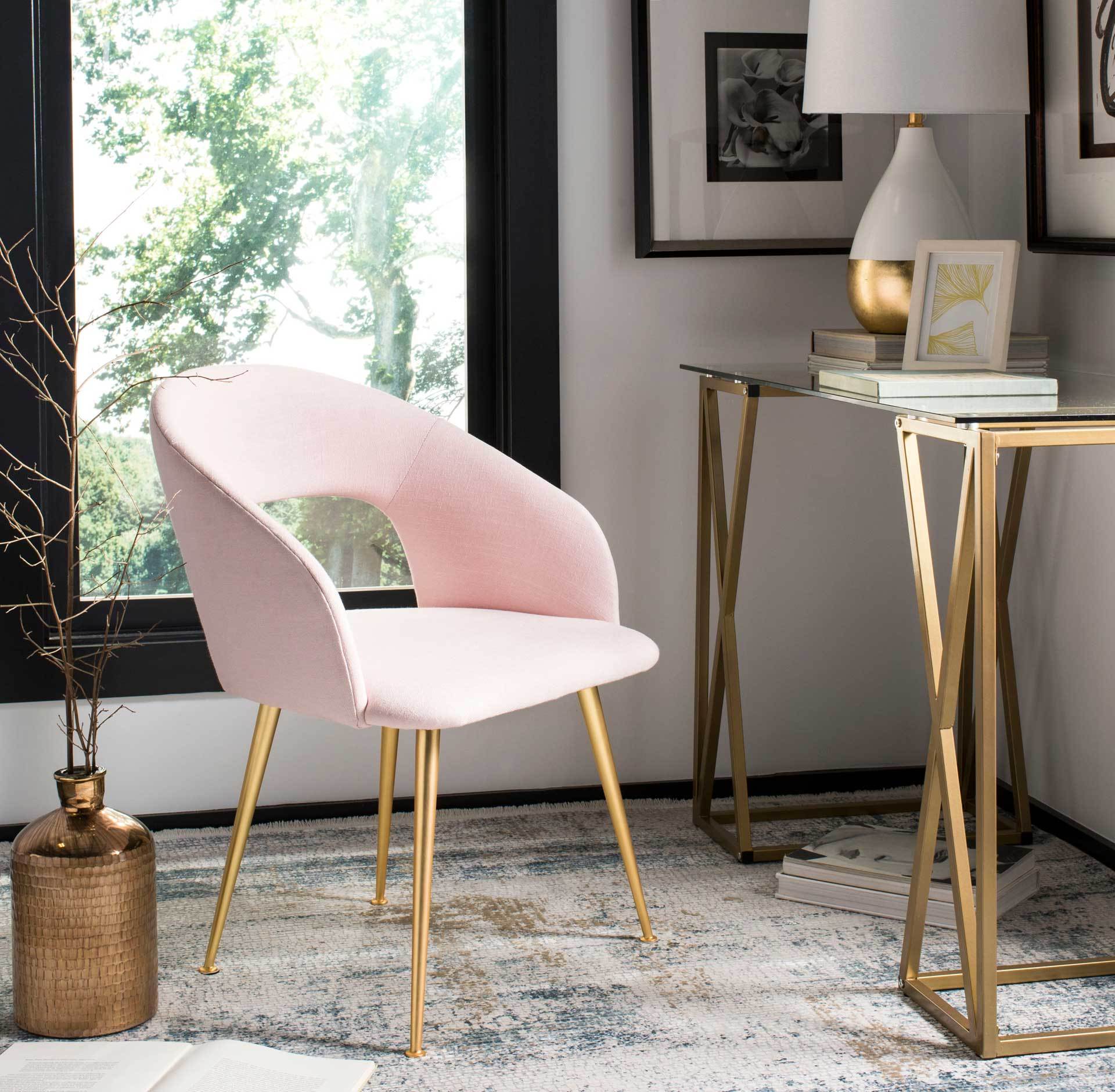 Lockwood Arm Chair Light Pink - Image 8