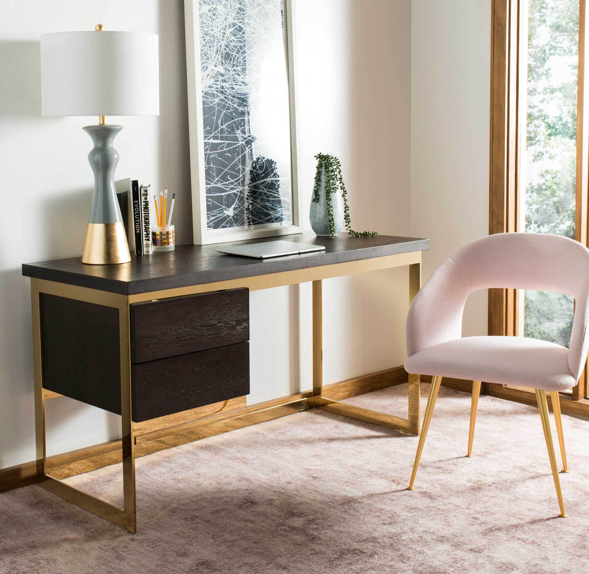 Lockwood Arm Chair Light Pink - Image 9