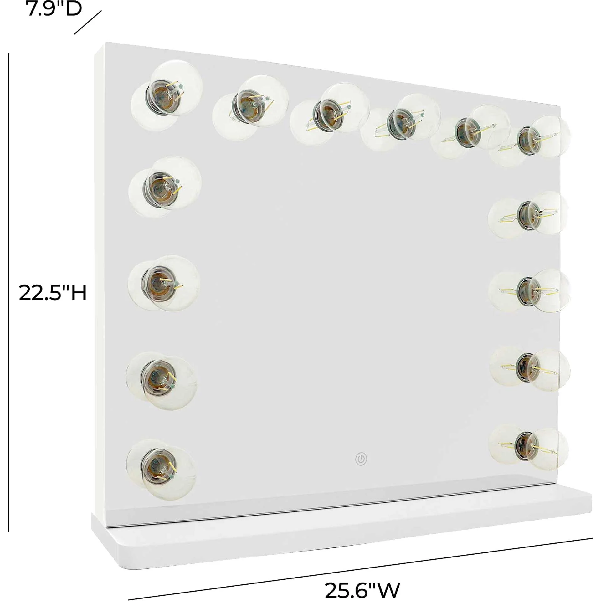 Lodge Vanity Mirror Mirror/Silver - Image 11