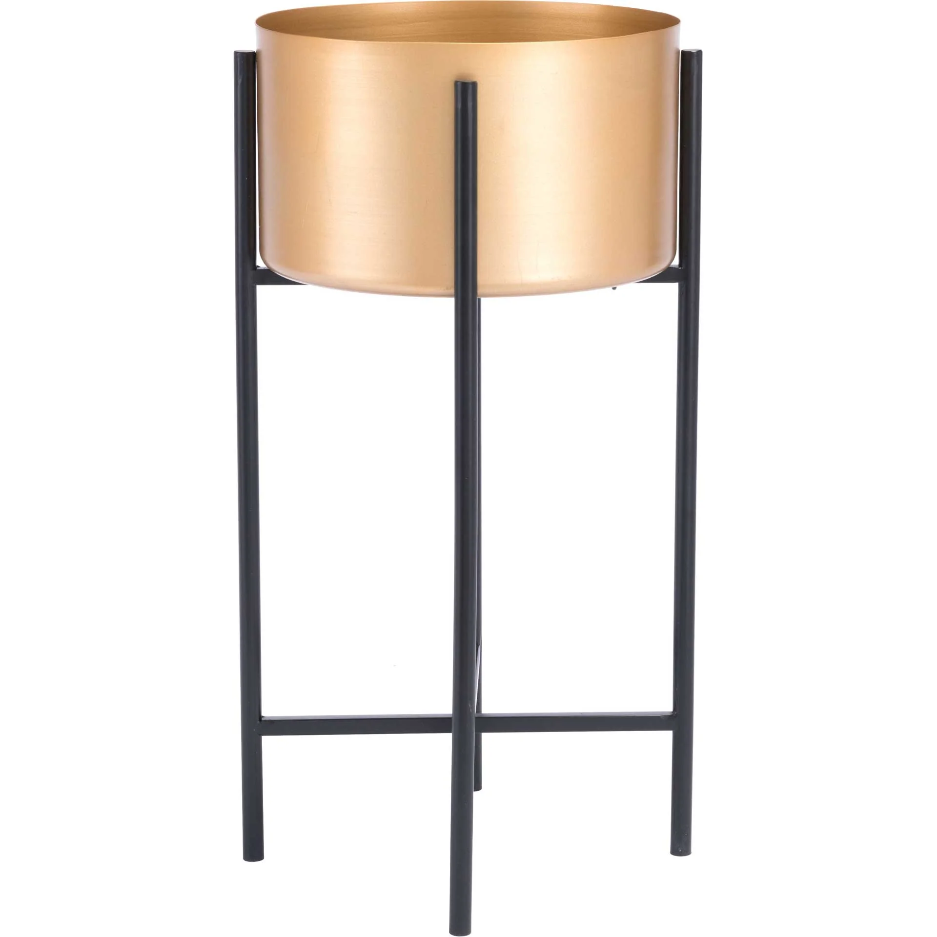 Loft Metal Planter Gold - Image 2
