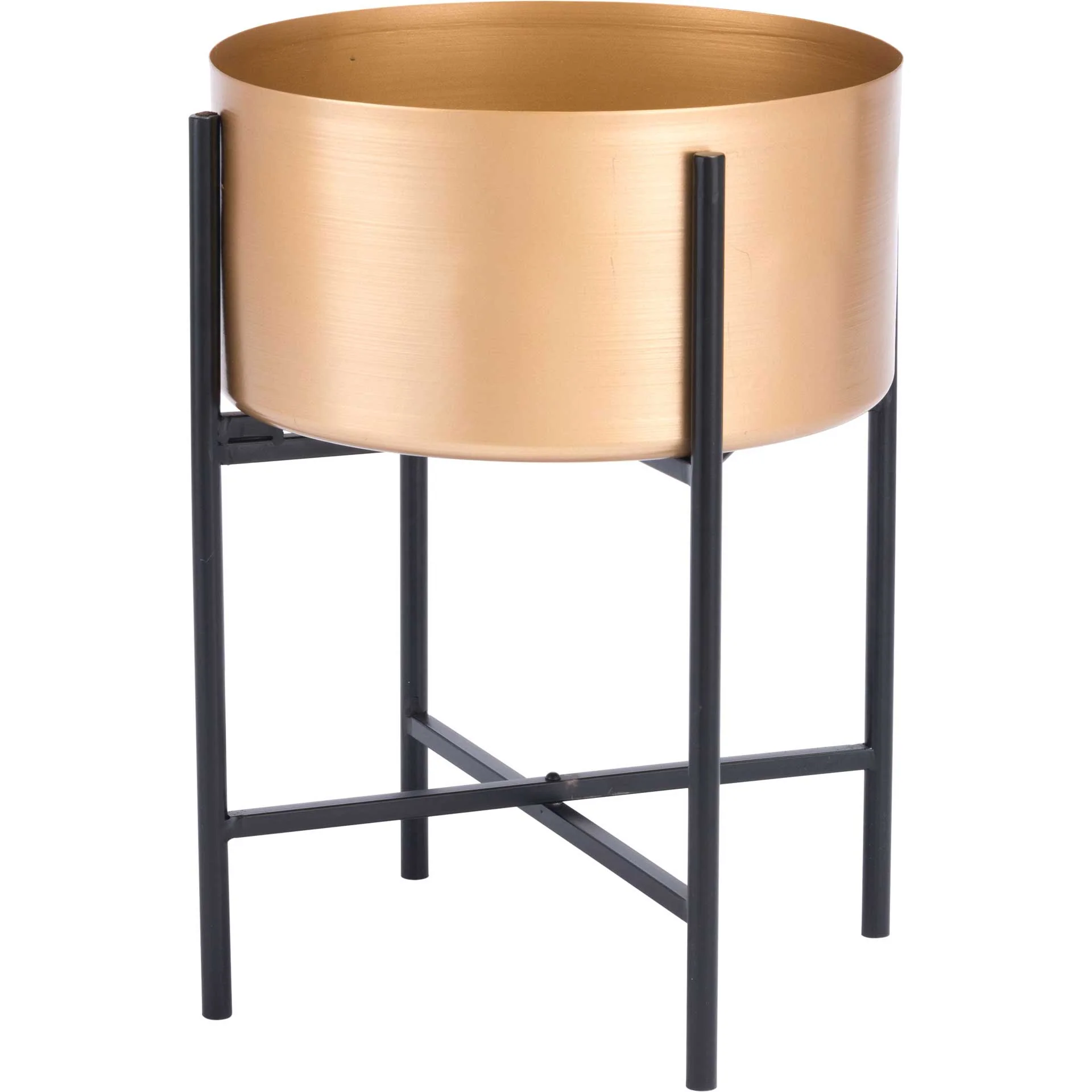 Loft Metal Planter Gold - Image 4