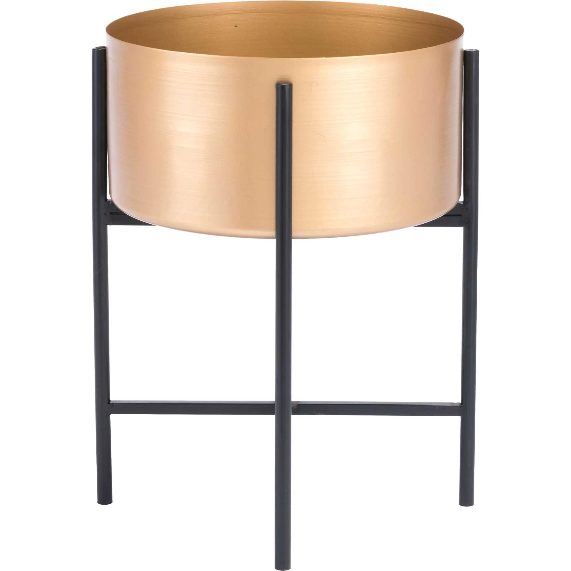 Loft Metal Planter Gold - Image 5