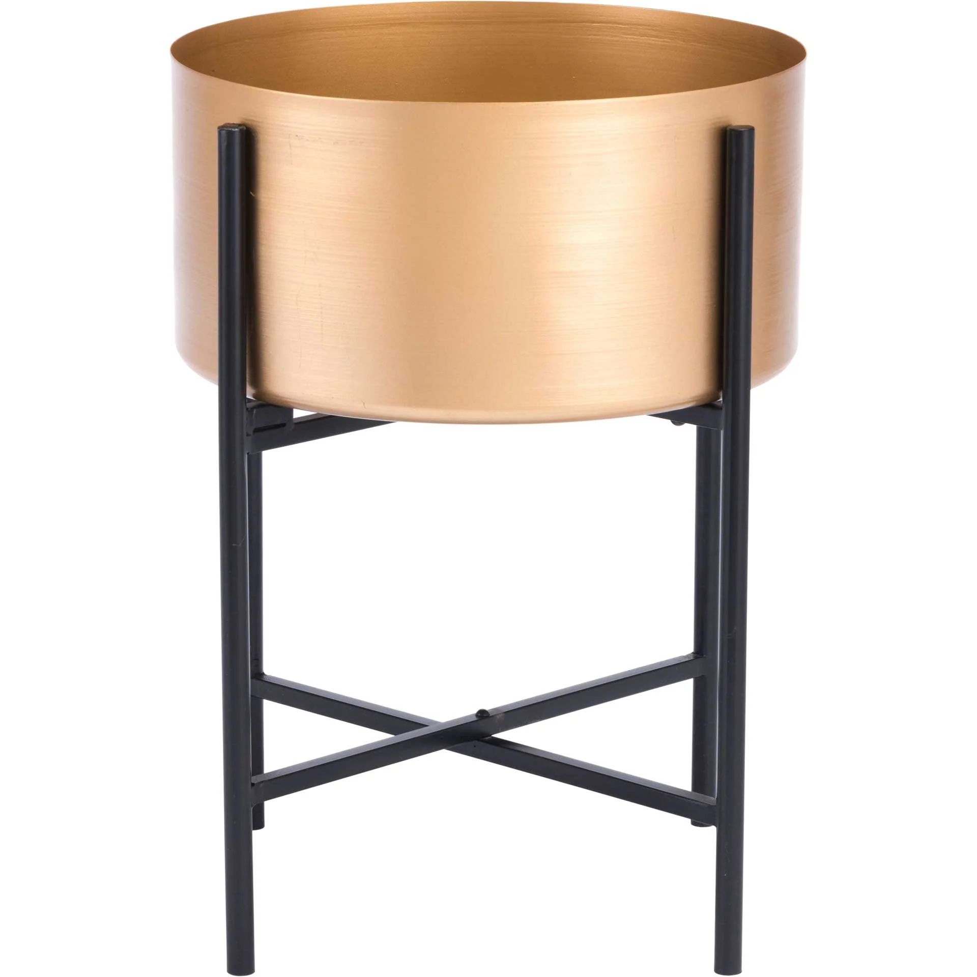 Loft Metal Planter Gold - Image 6
