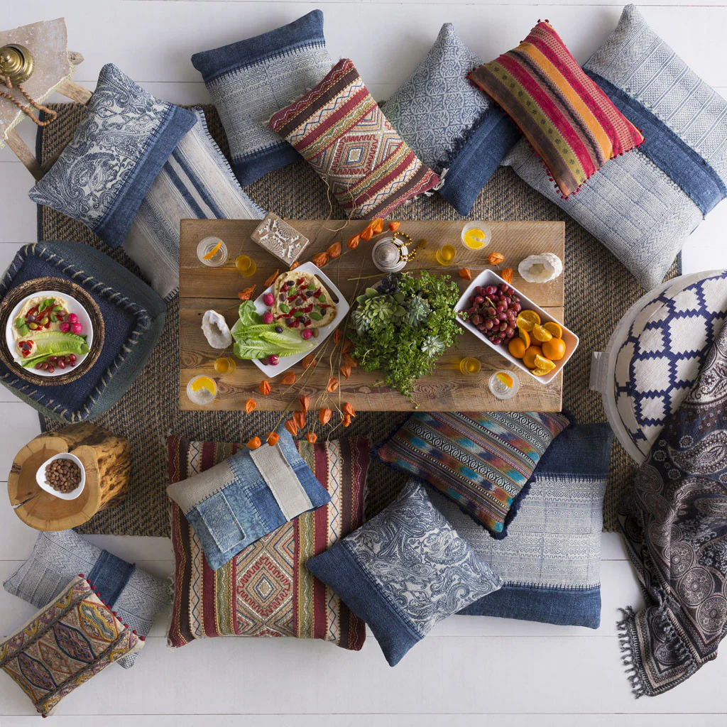 Lola Summary Ivory/Slate Pillow - Image 3