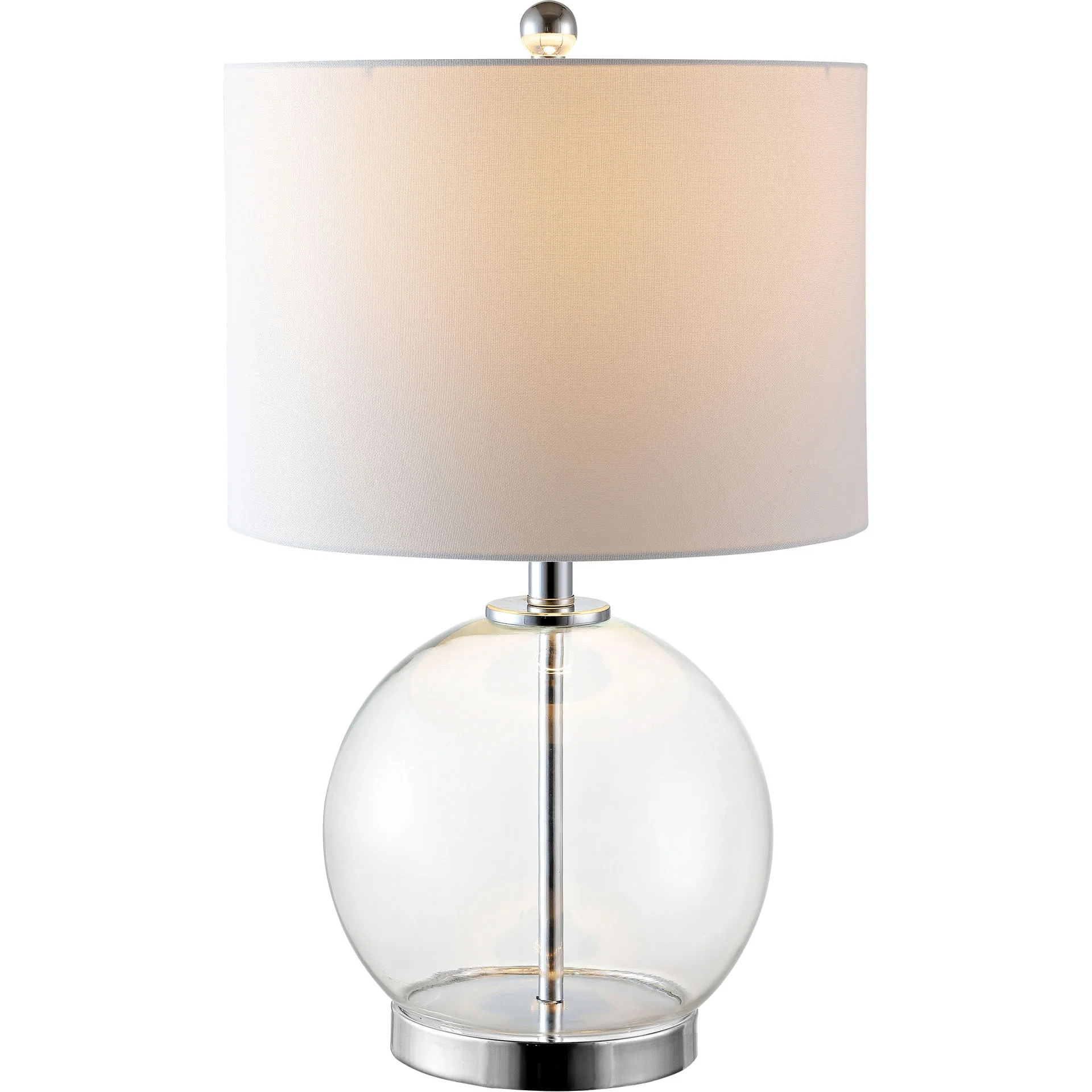 Loli Table Lamps Clear/Chrome (Set of 2) - Image 2