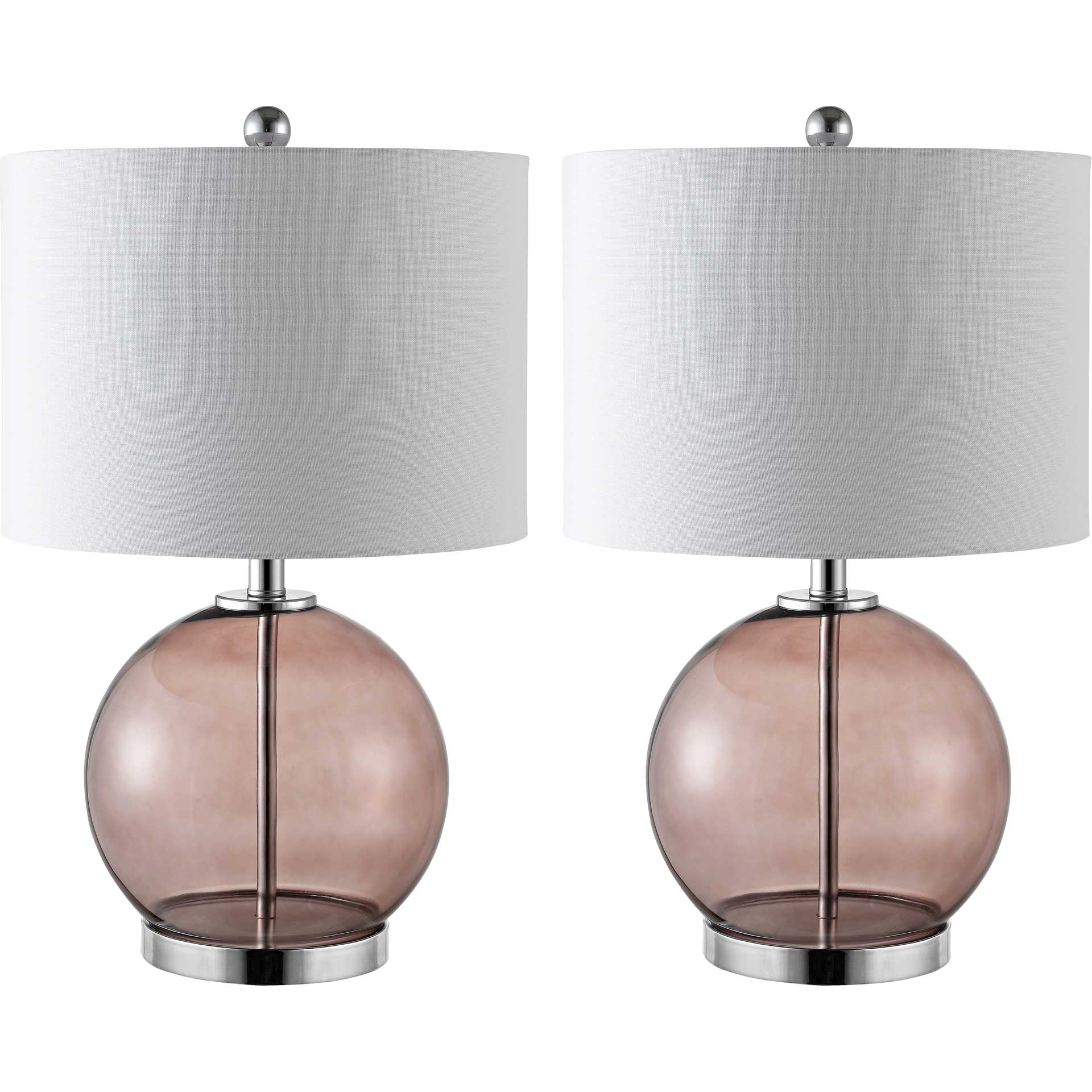 Loli Table Lamps Smoked Gray Glass (Set of 2) - Image 3