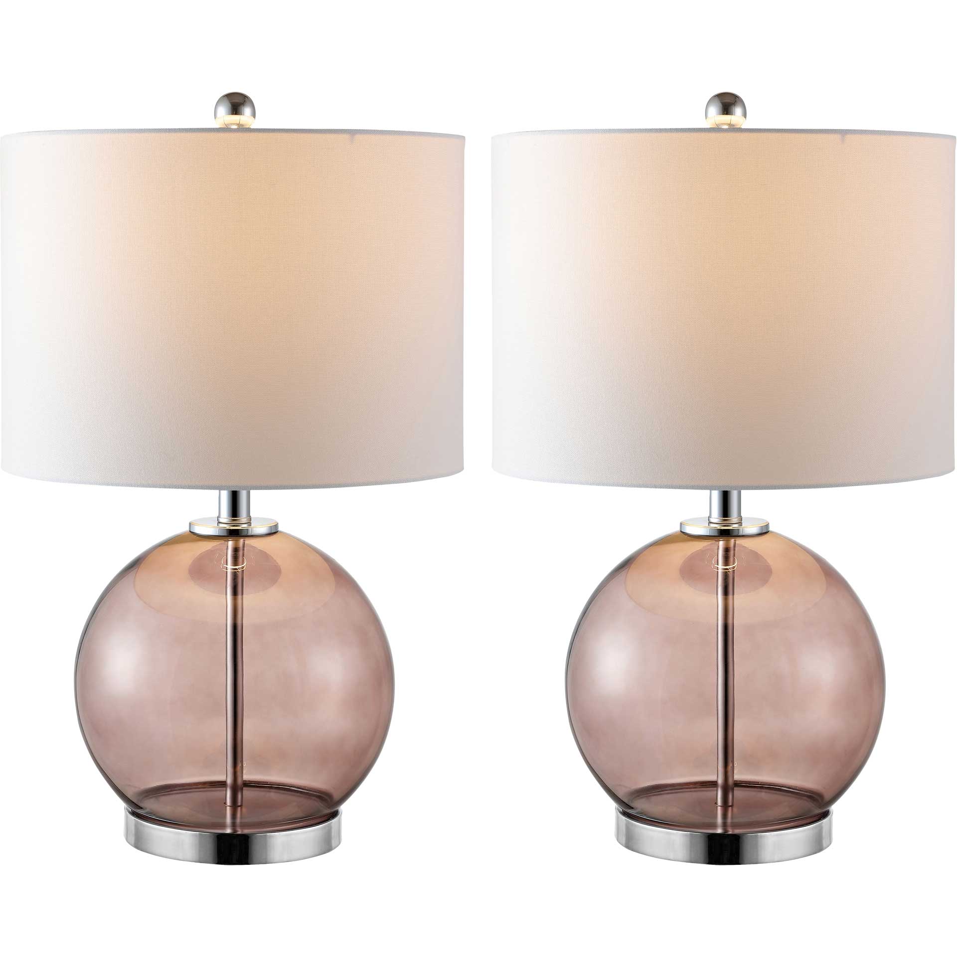 Loli Table Lamps Smoked Gray Glass (Set of 2) - Image 4