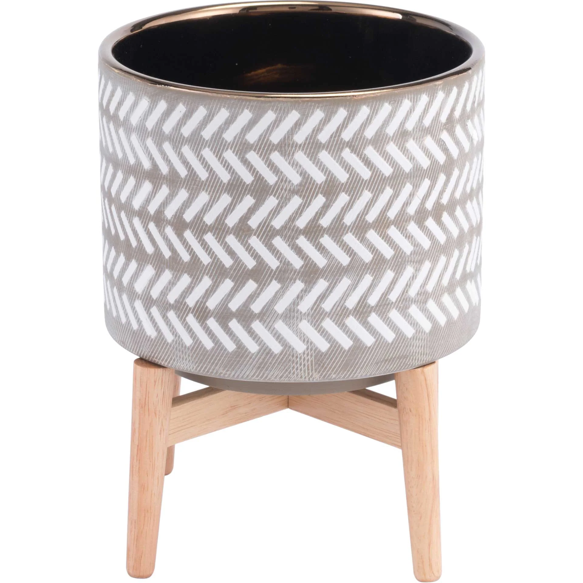 Lomas Planter Gray/White - Image 4
