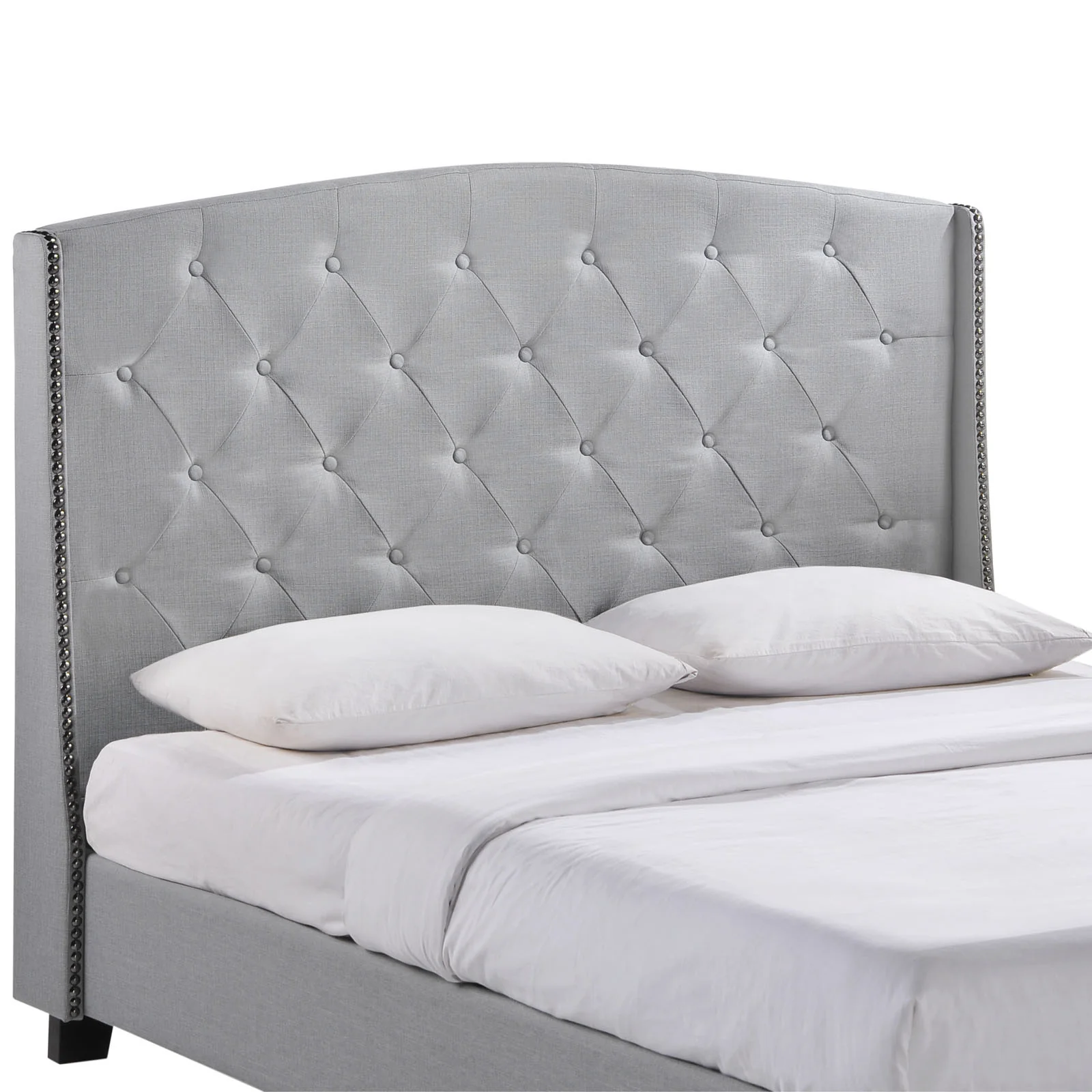 London Queen Bed Gray - Image 3