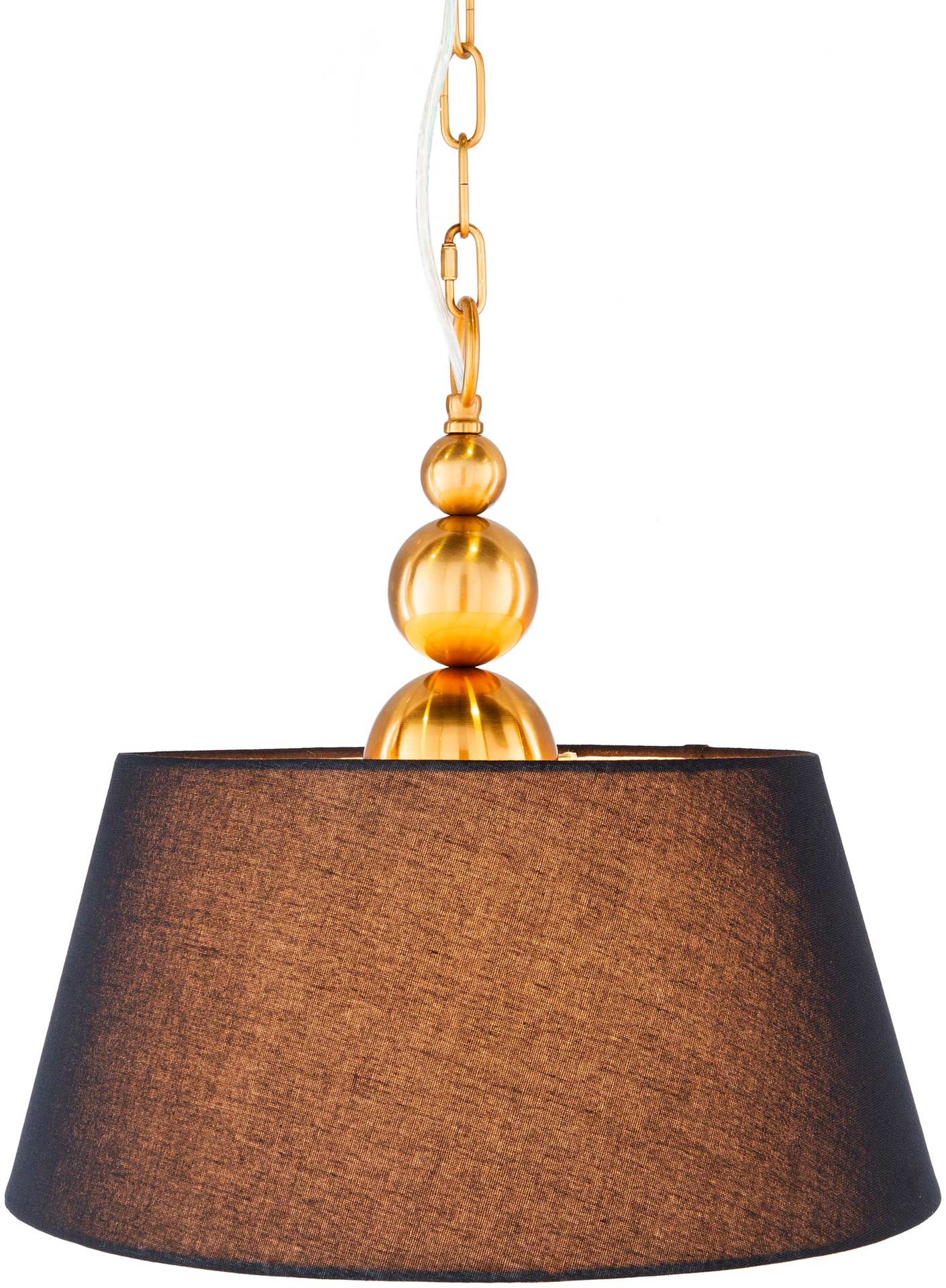Londyn Ceiling Lamp Black/White/Brass - Image 2