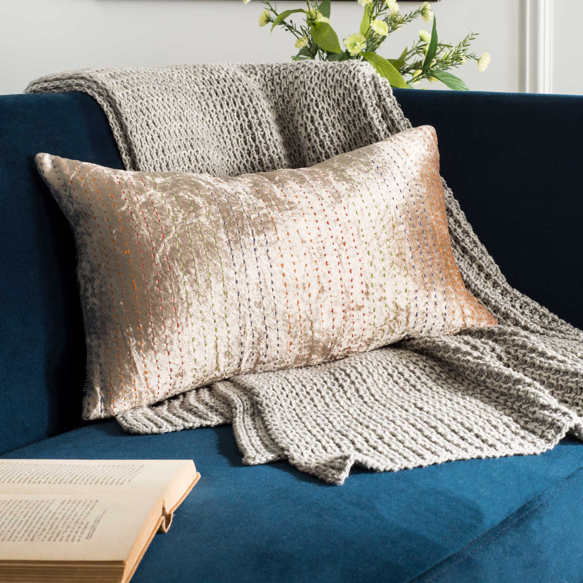 Londyn Pillow Silver - Image 6