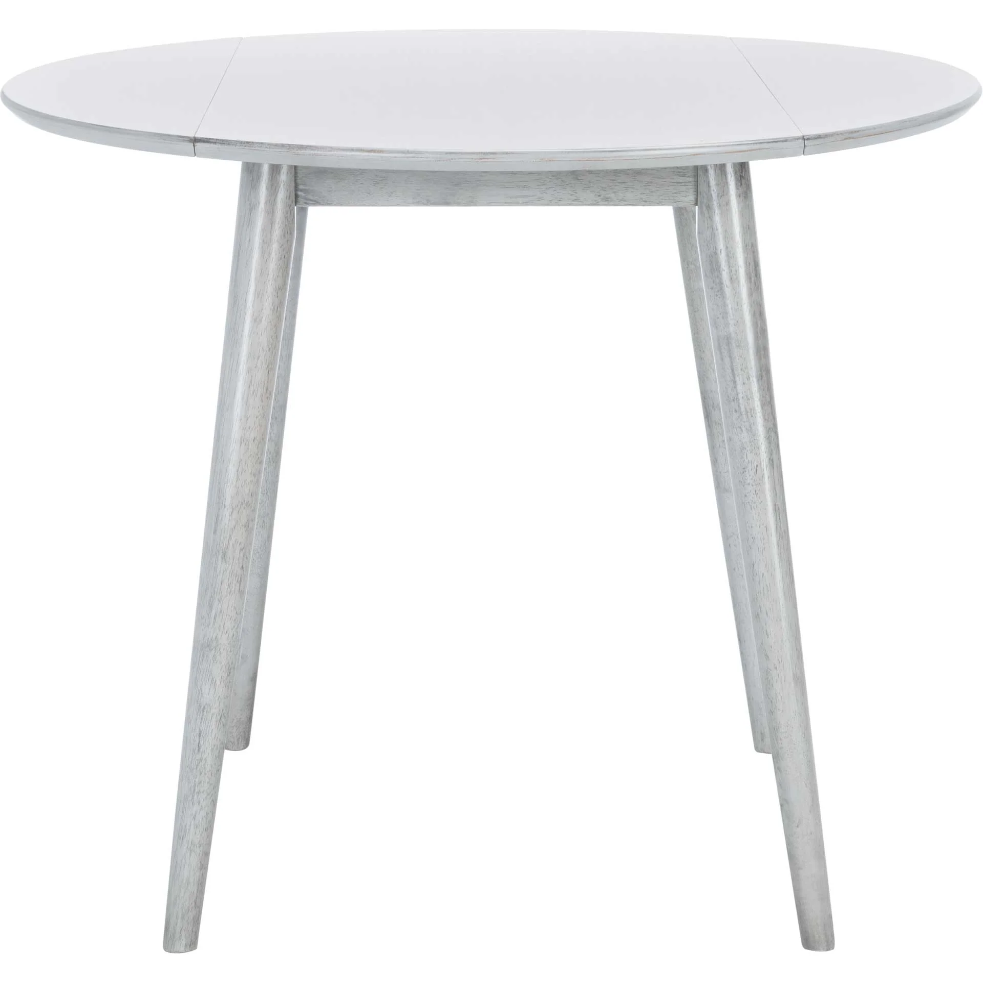 Loni Folding Round Dining Table Dark Gray - Image 2
