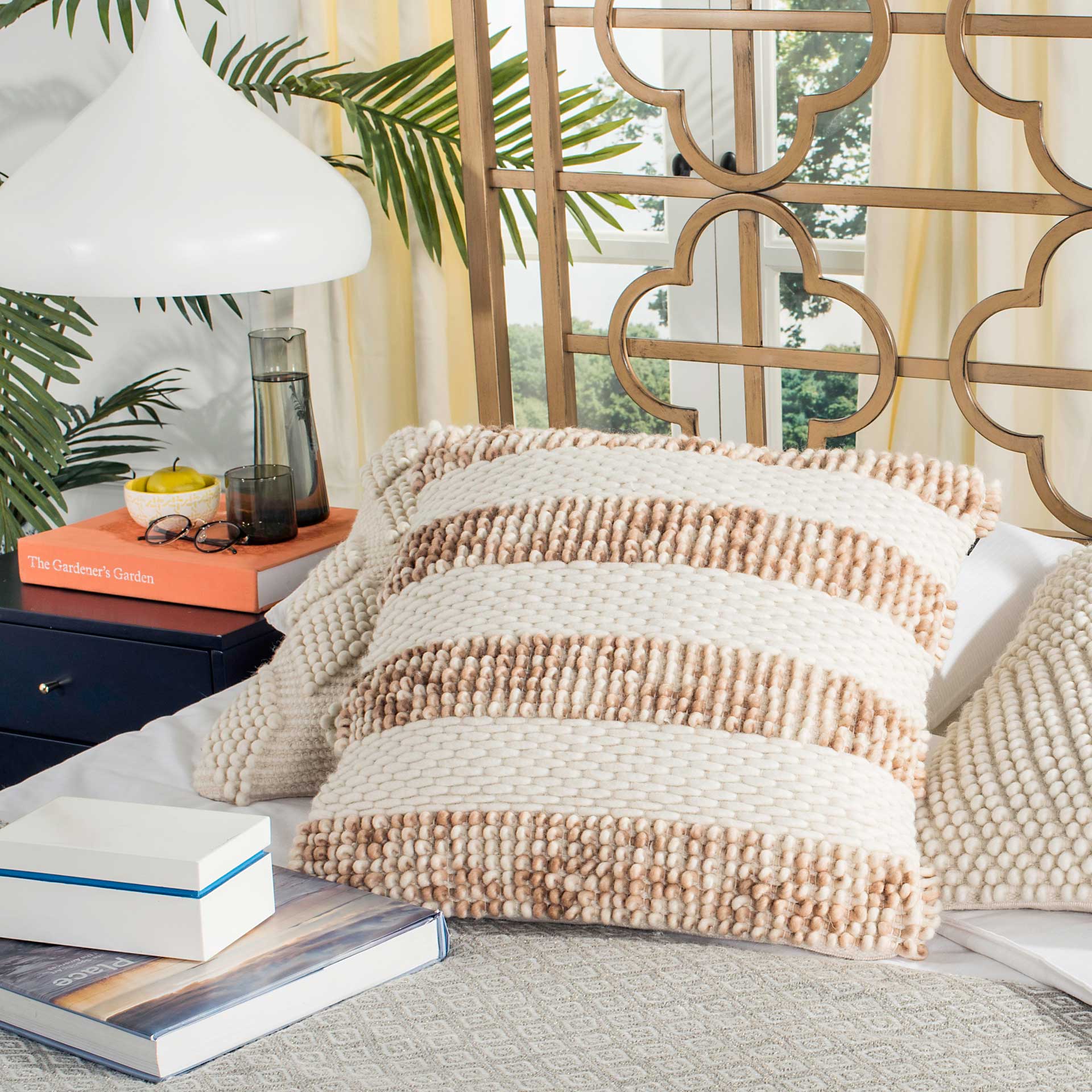 Looped & Weaved Striped Eggshell Blend - Image 3