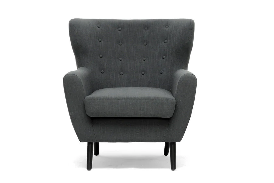 Lord Club Chair Dark Gray - Image 2